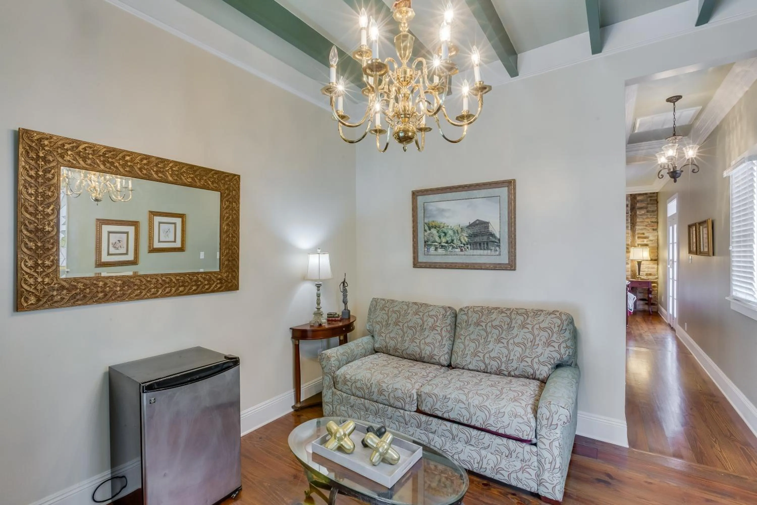 Living room in New Orleans Jazz Quarters