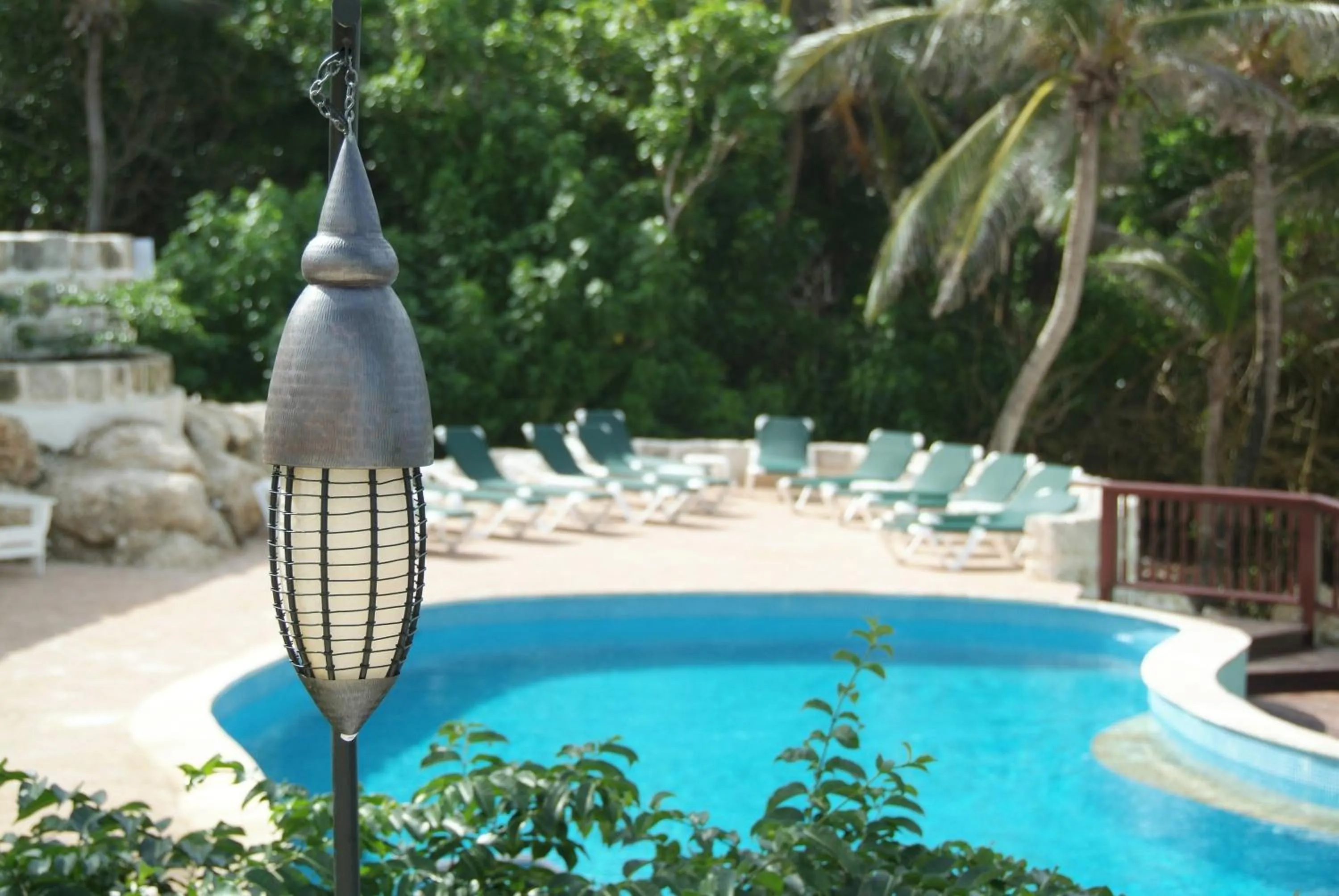 Swimming pool in The Atlantis Historic Inn