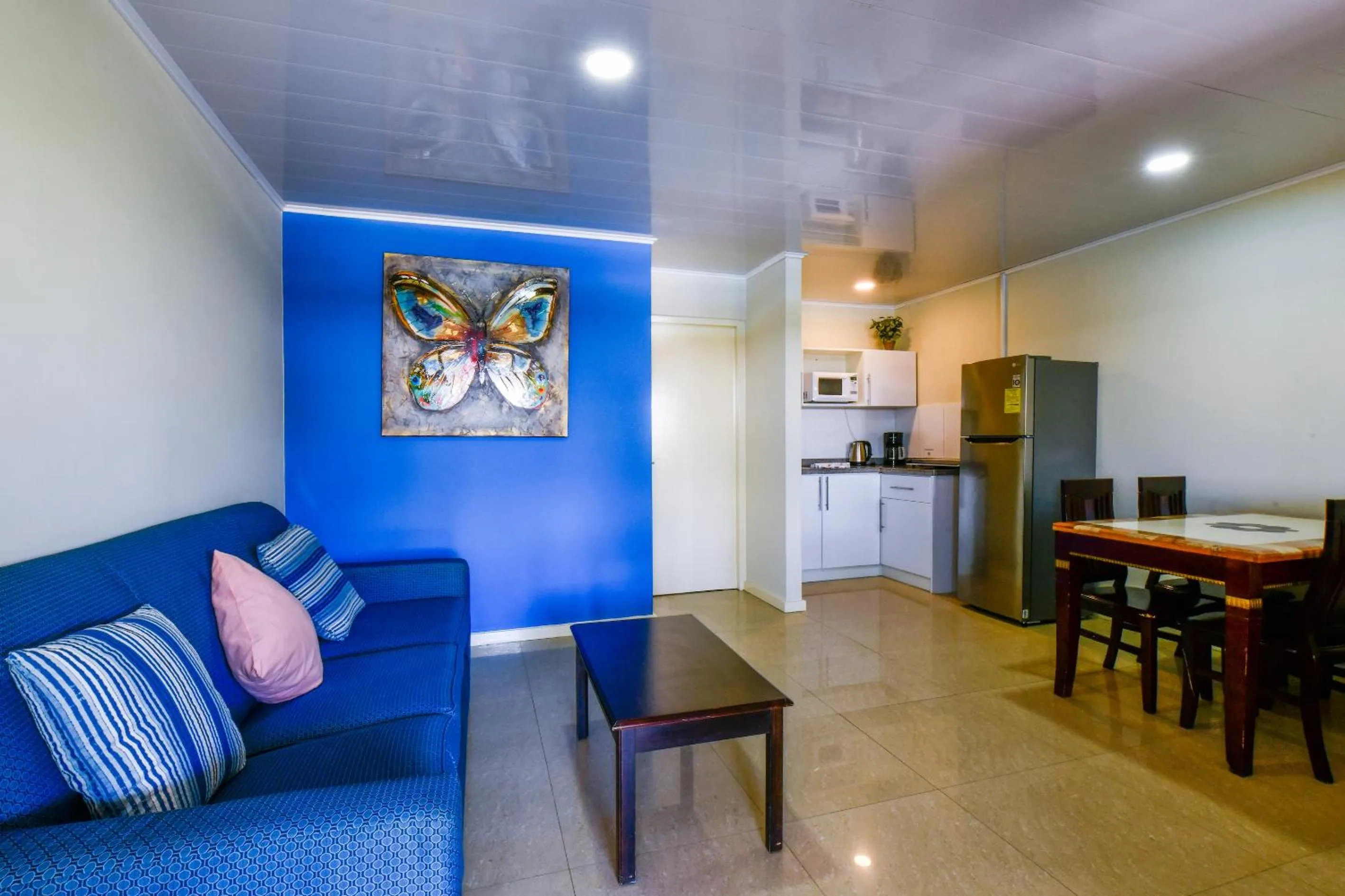 Living room in Aruba Blue Village Hotel and Apartments