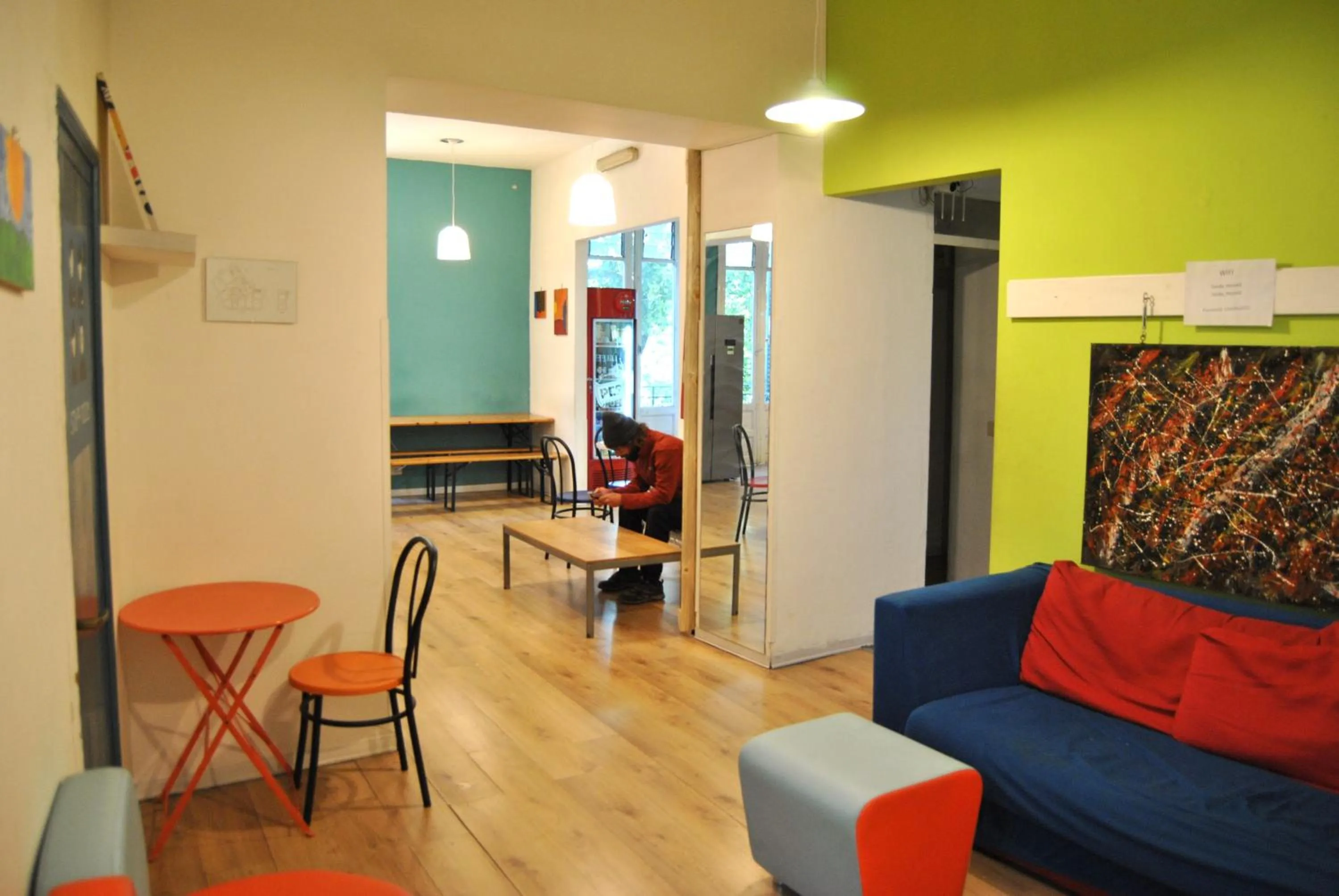 Seating area in Balarm - Hostel and Bar