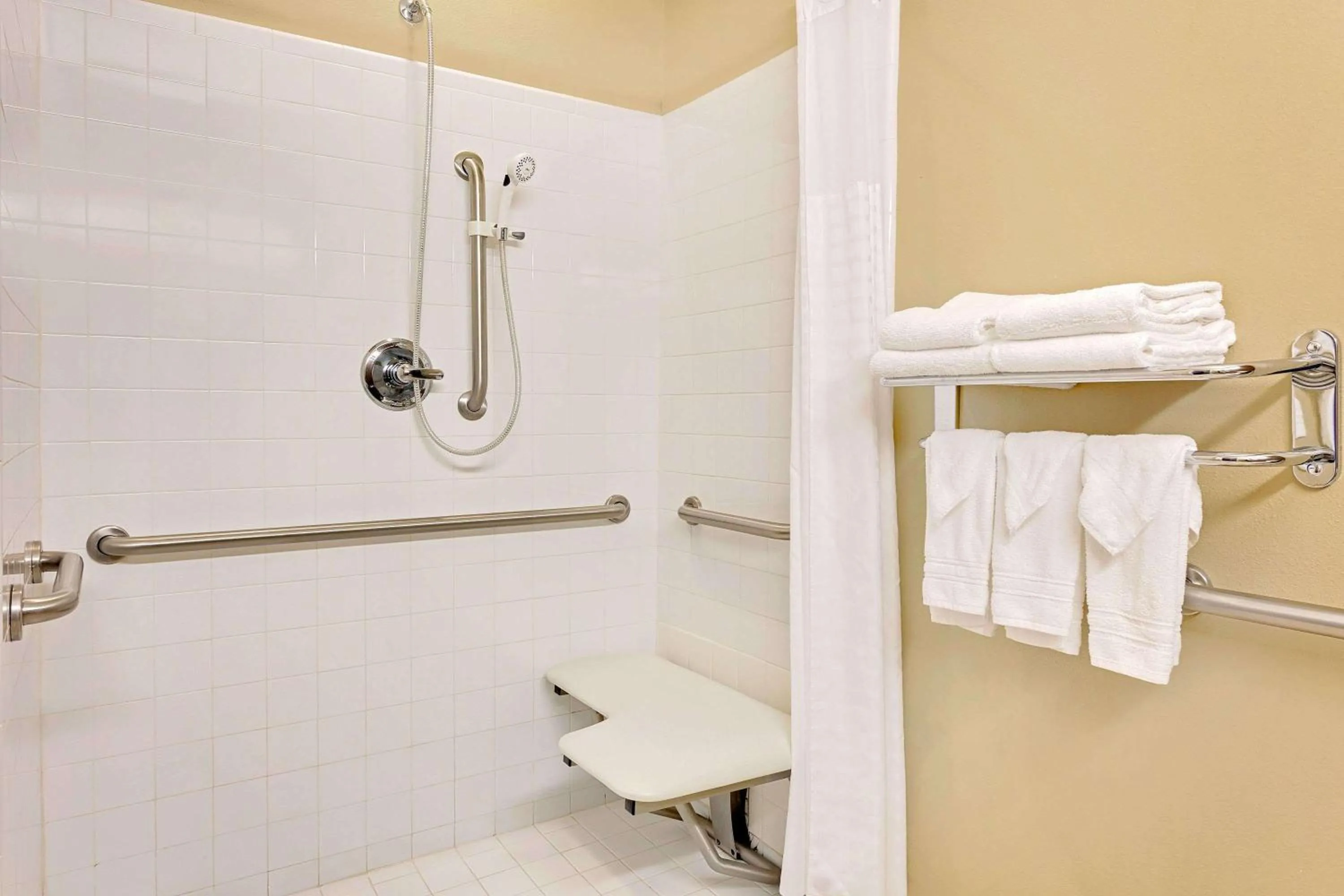 Shower in Microtel by Wyndham Perry National Fairground Area I-75