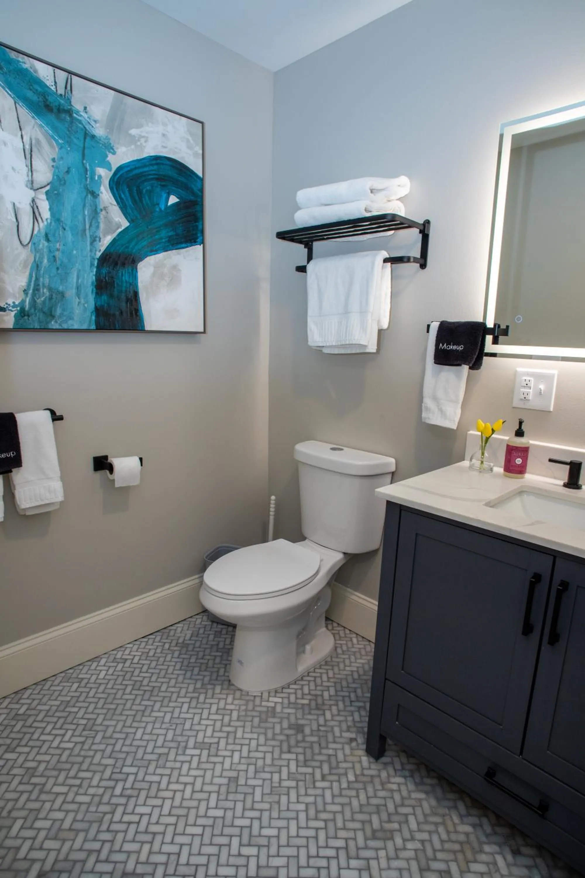 Bathroom in Gunstock Inn & Suites