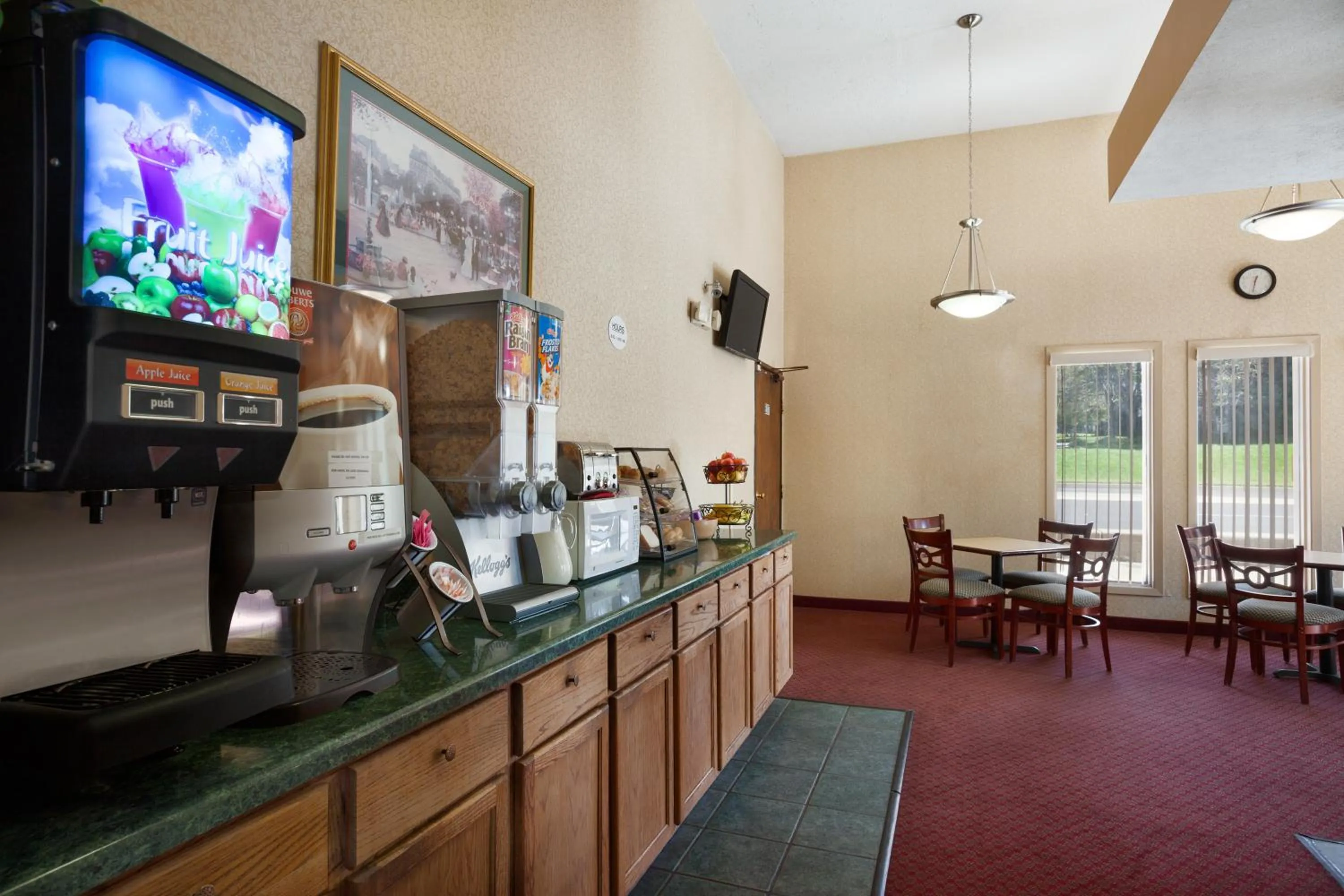 Breakfast in Travelodge by Wyndham La Porte/Michigan City Area