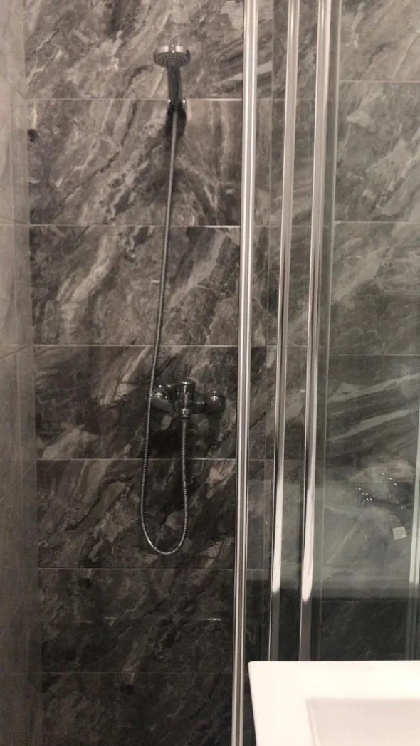 Shower in Castle Apartment