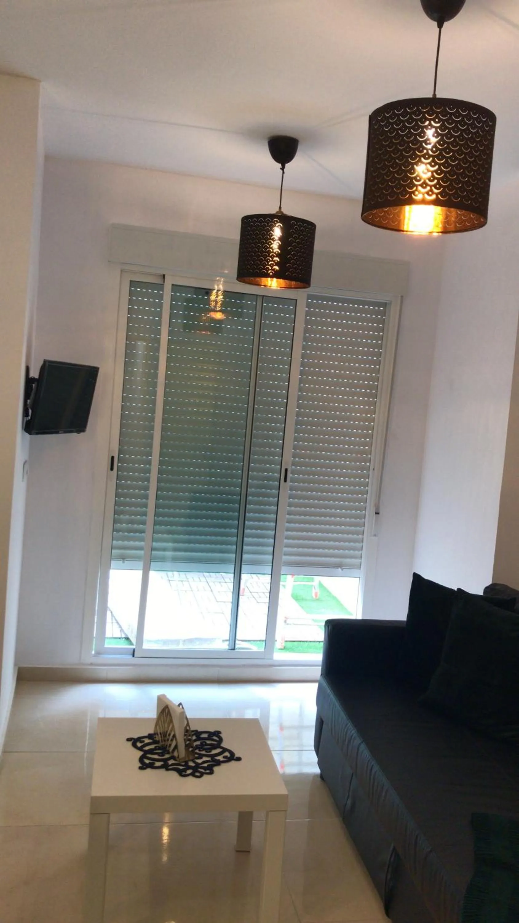 Living room in Castle Apartment