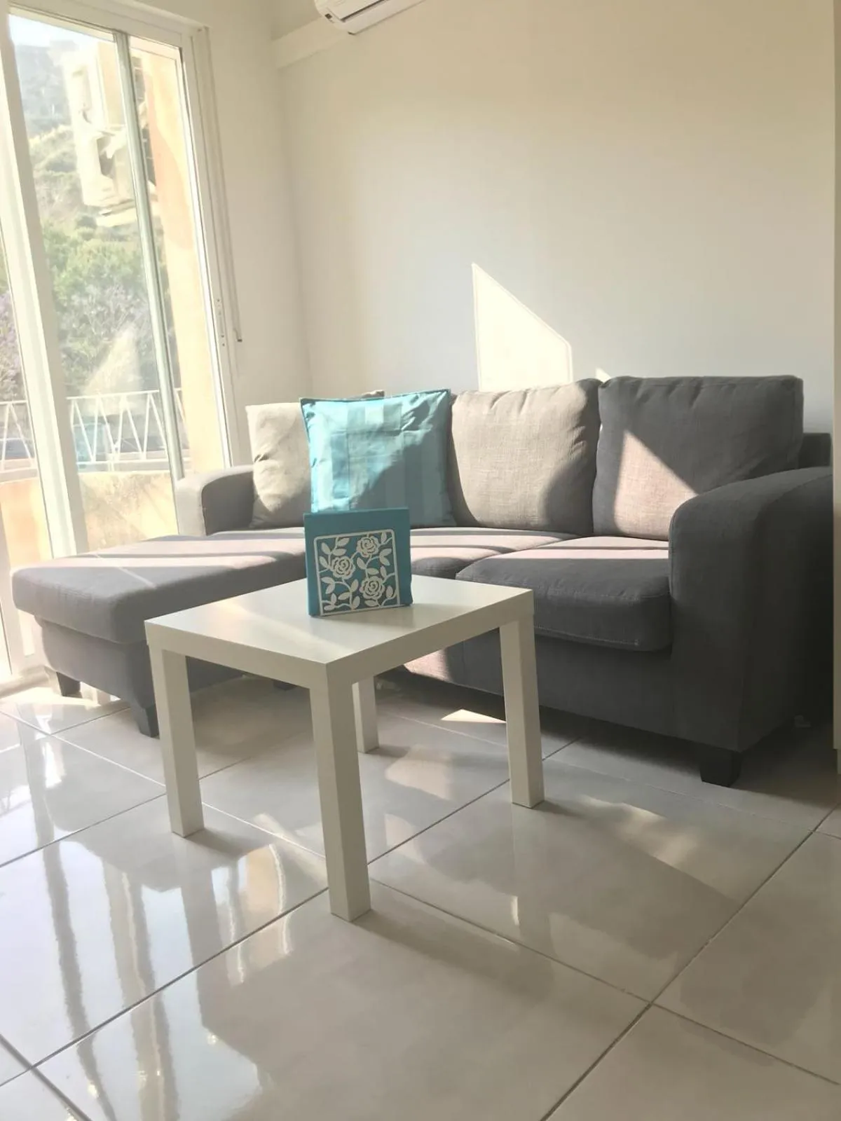 Living room in Castle Apartment