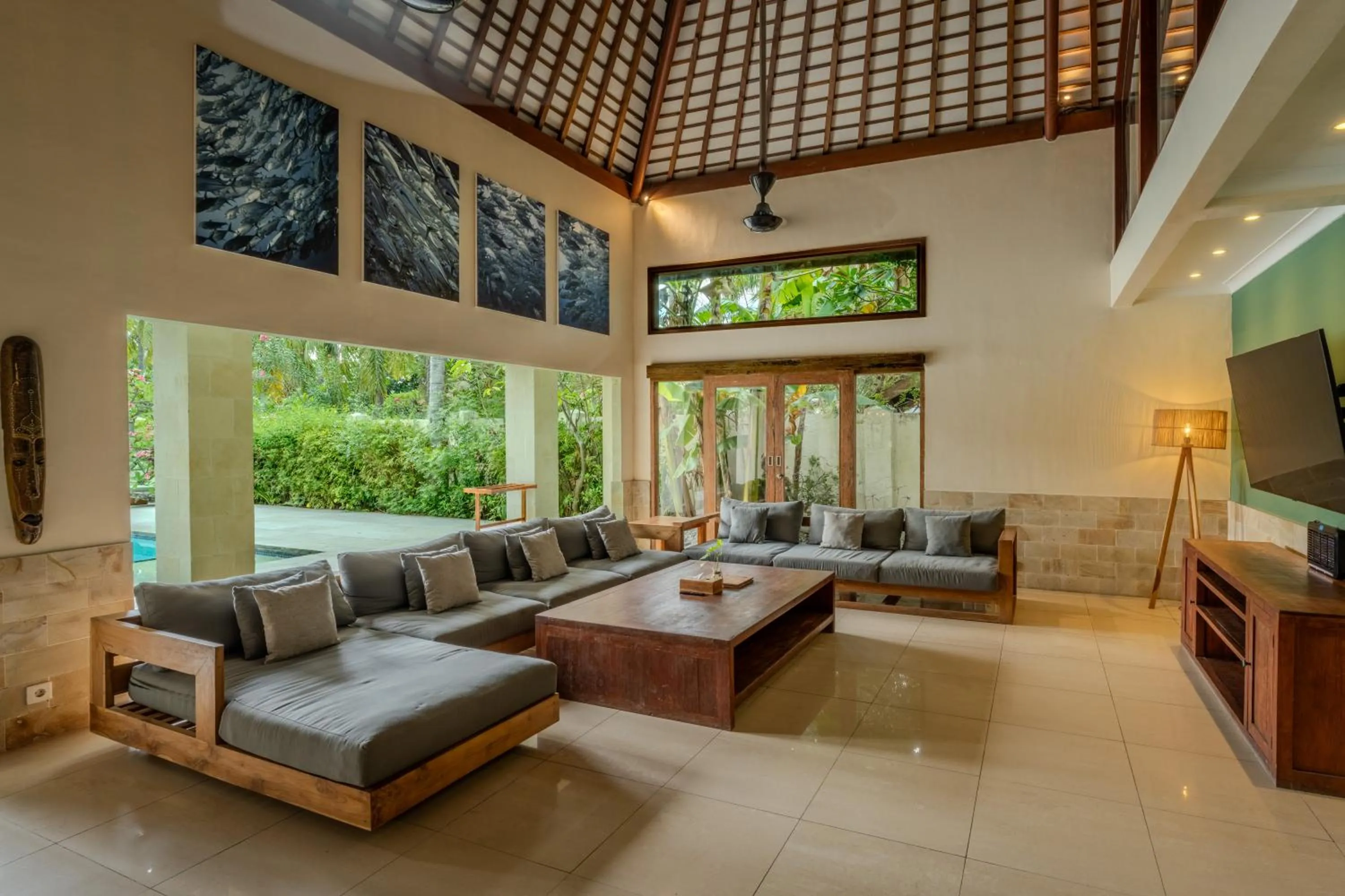 Living room in Kelapa Villas