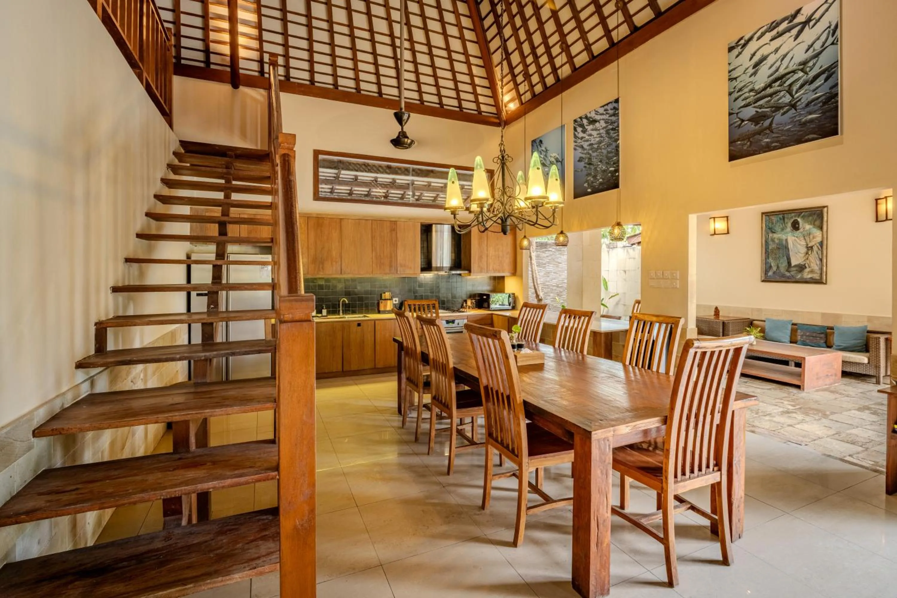 kitchen in Kelapa Villas