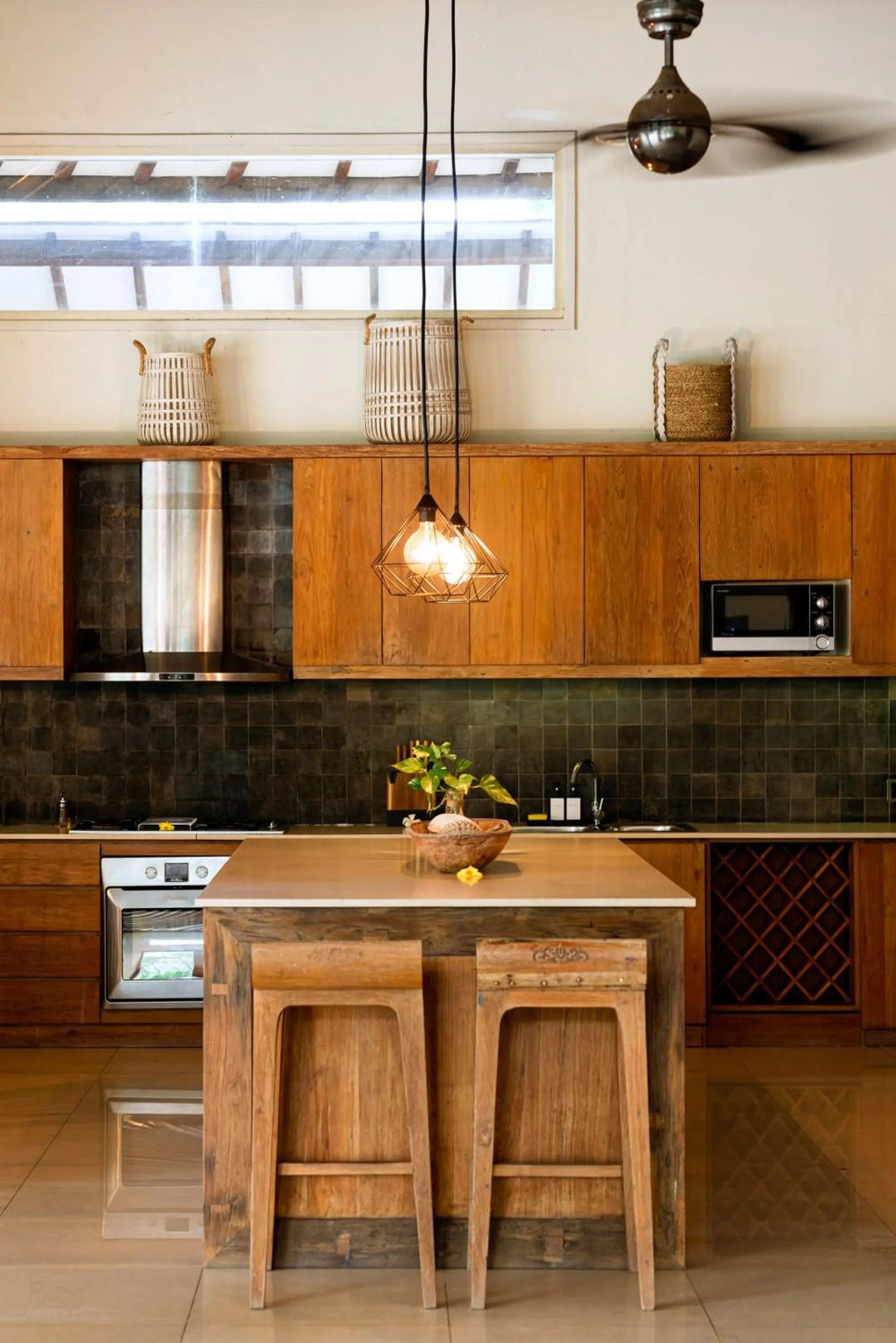 kitchen in Kelapa Villas