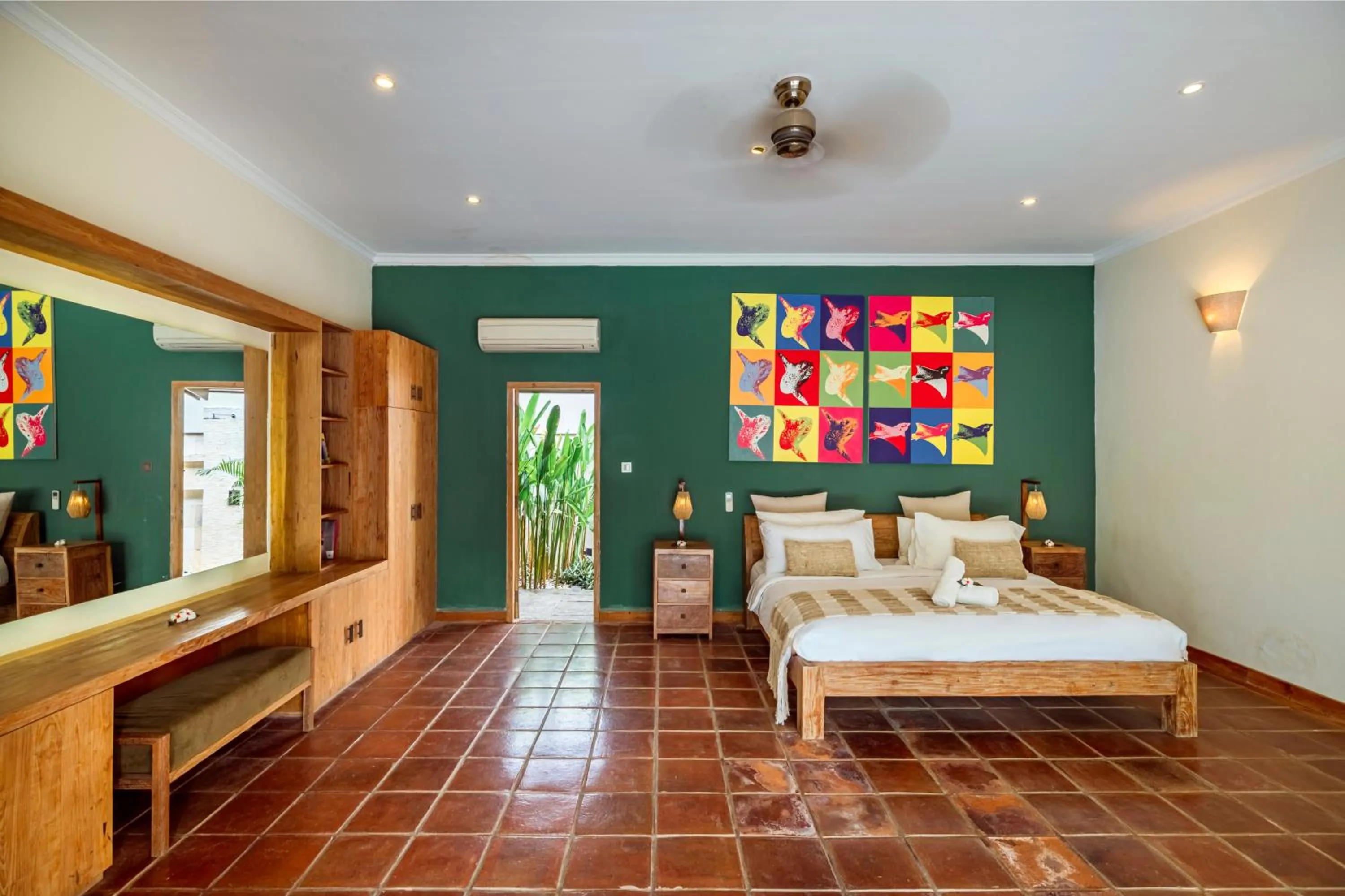 Bedroom, Bed in Kelapa Villas