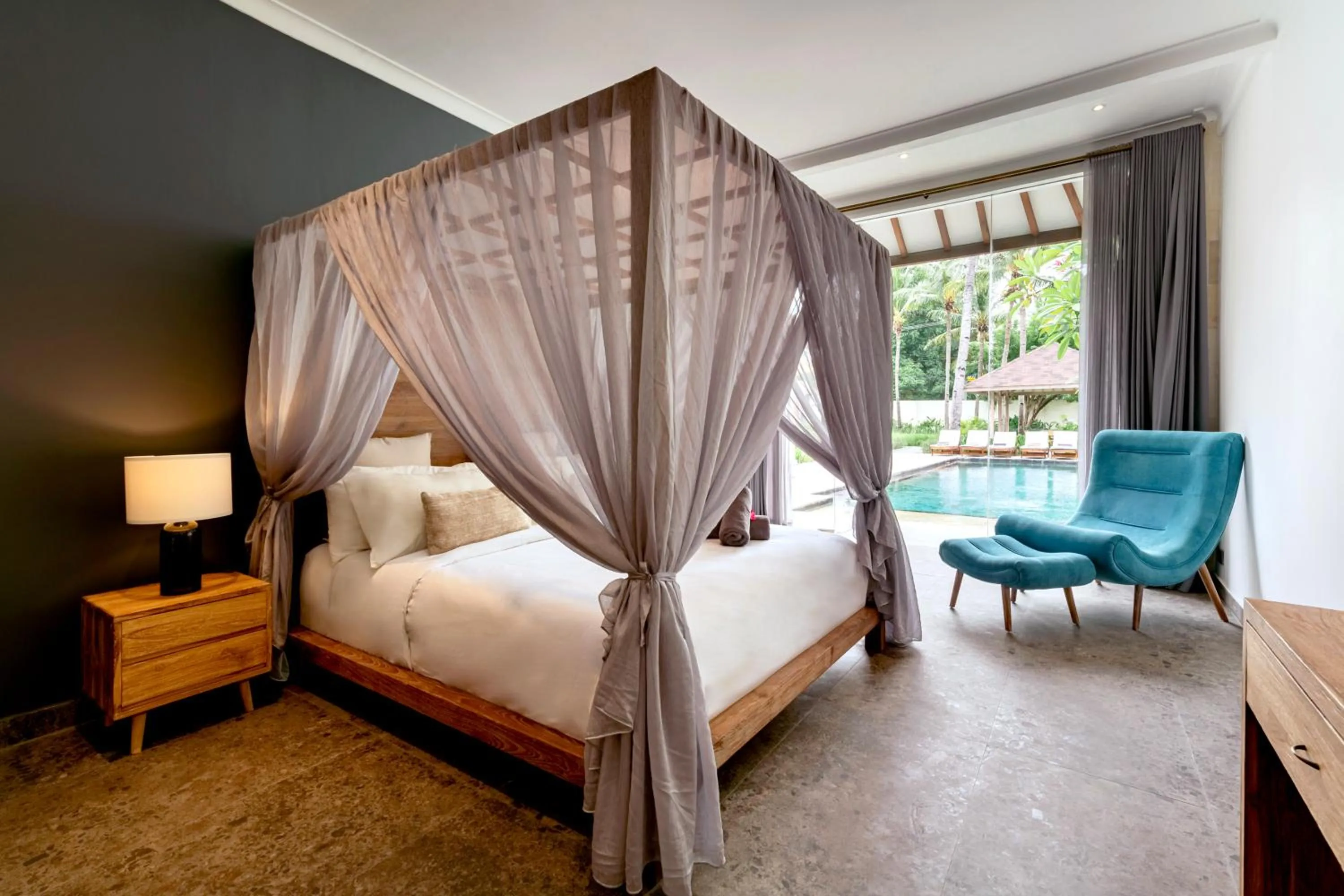 Bedroom, Bed in Kelapa Villas