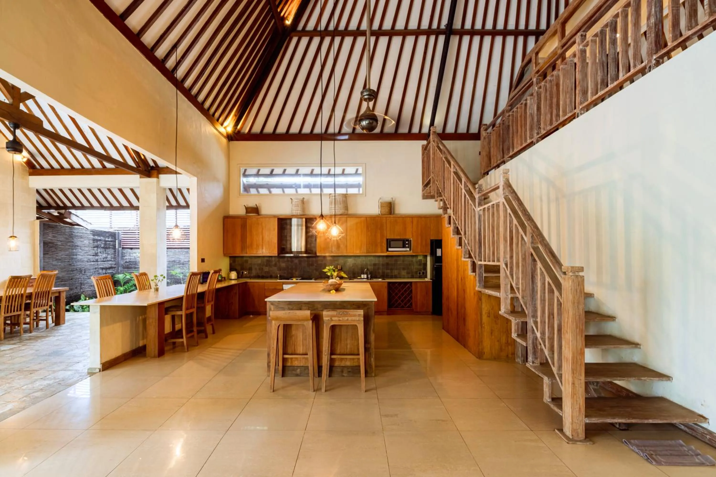 kitchen in Kelapa Villas