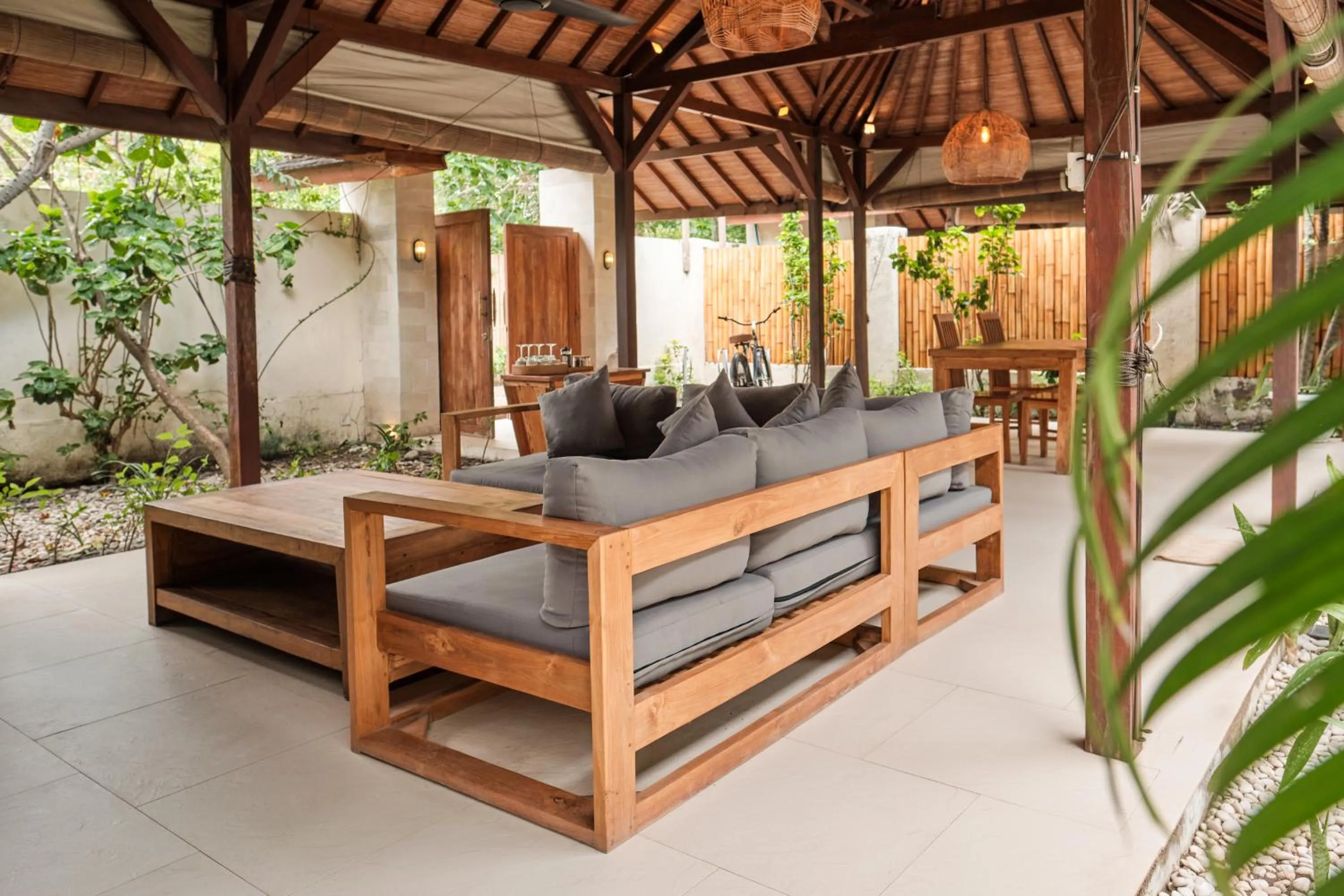 Living room in Kelapa Villas