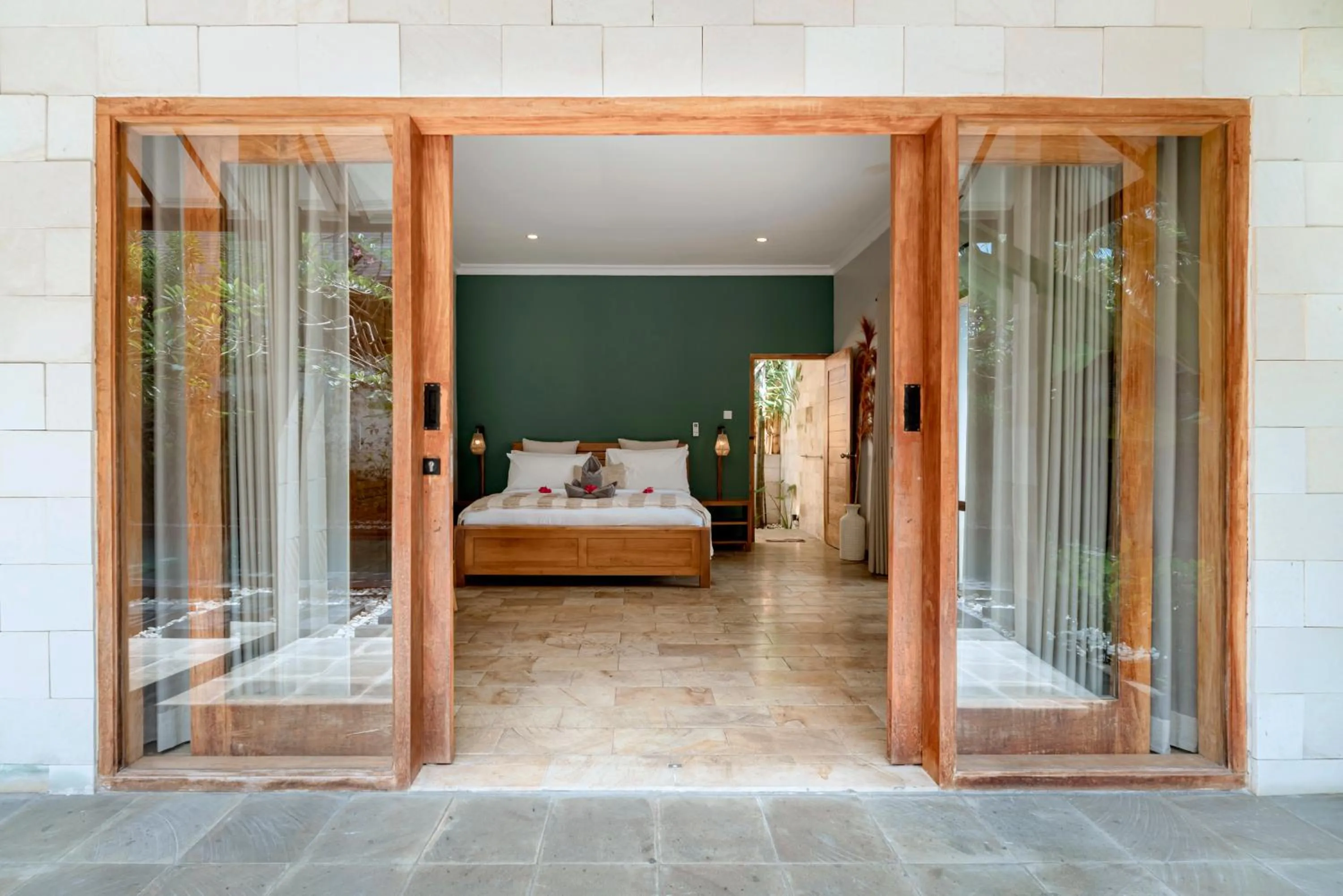 Bedroom, Bed in Kelapa Villas