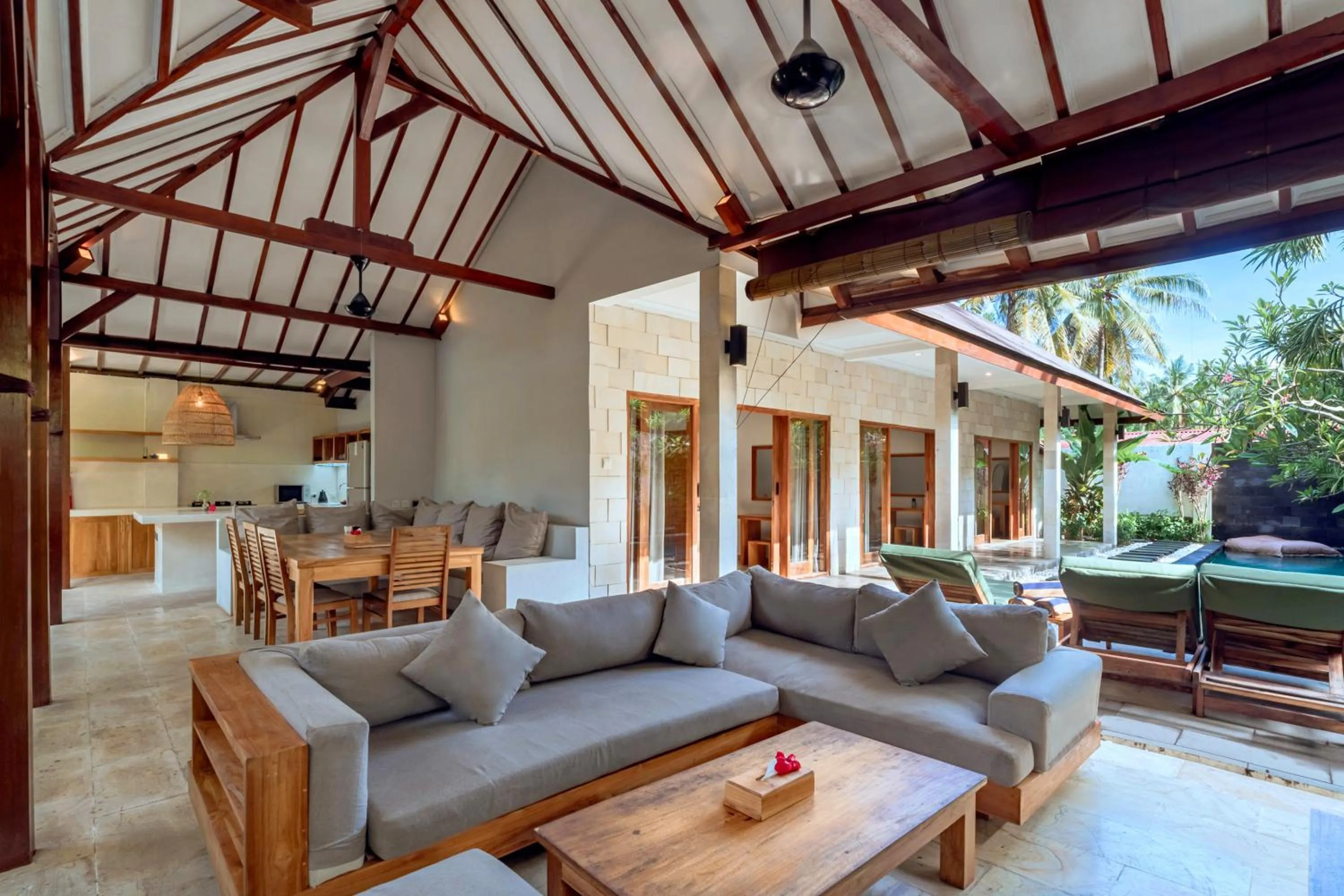 Living room in Kelapa Villas