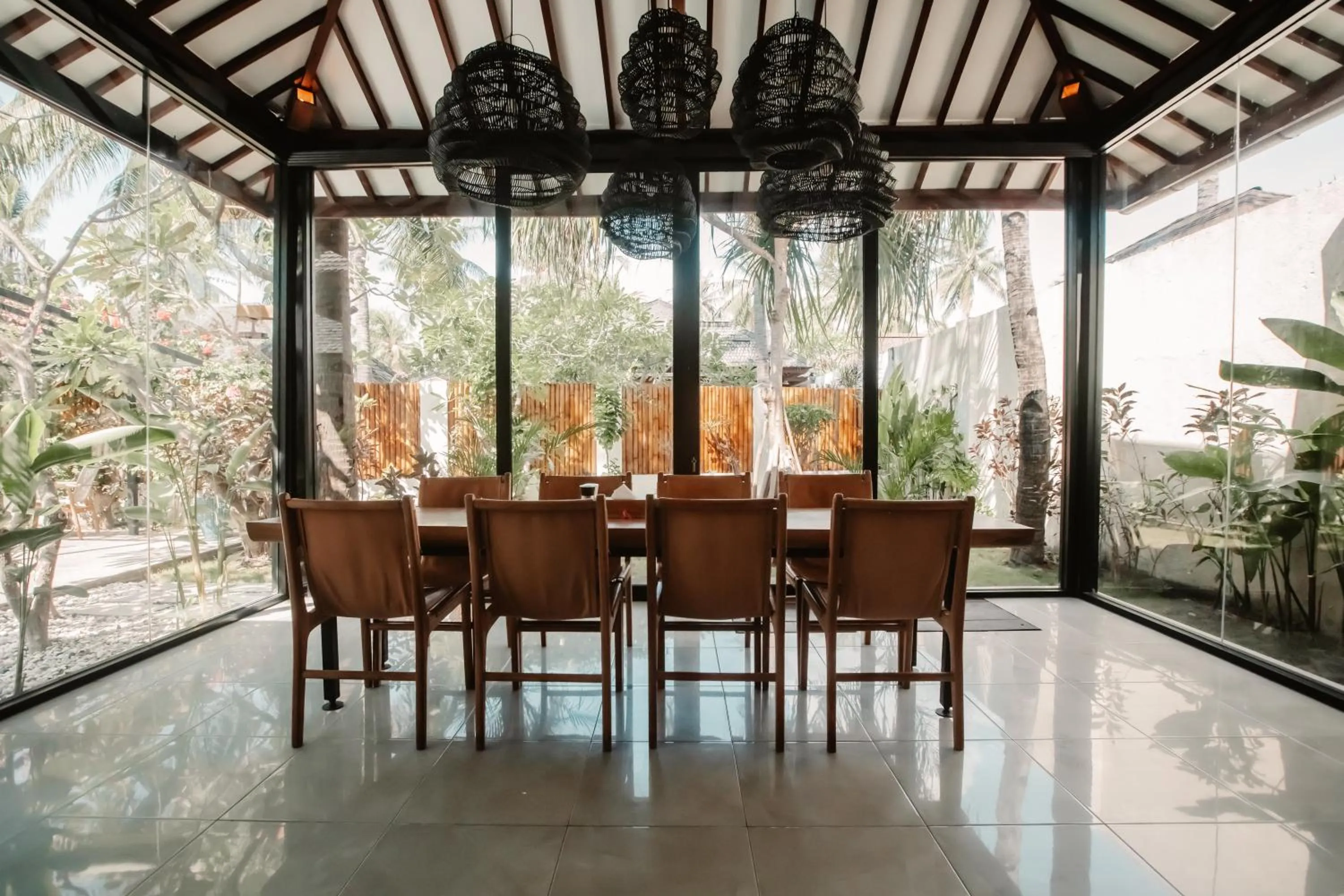Dining area in Kelapa Villas