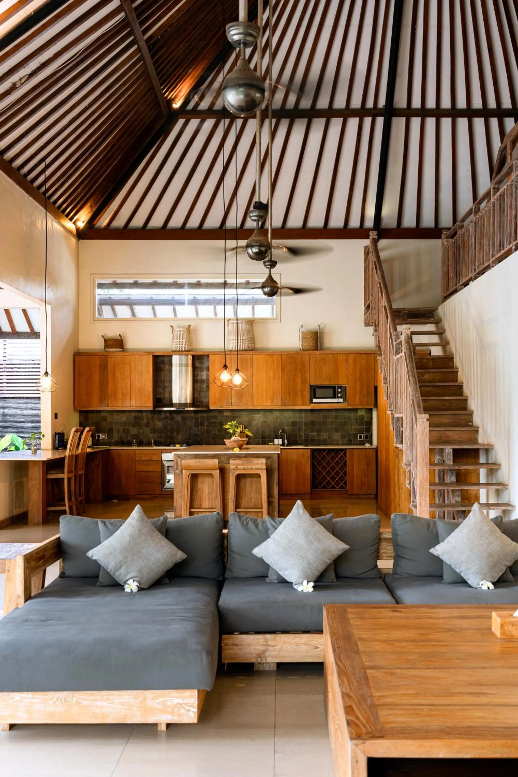 Living room in Kelapa Villas