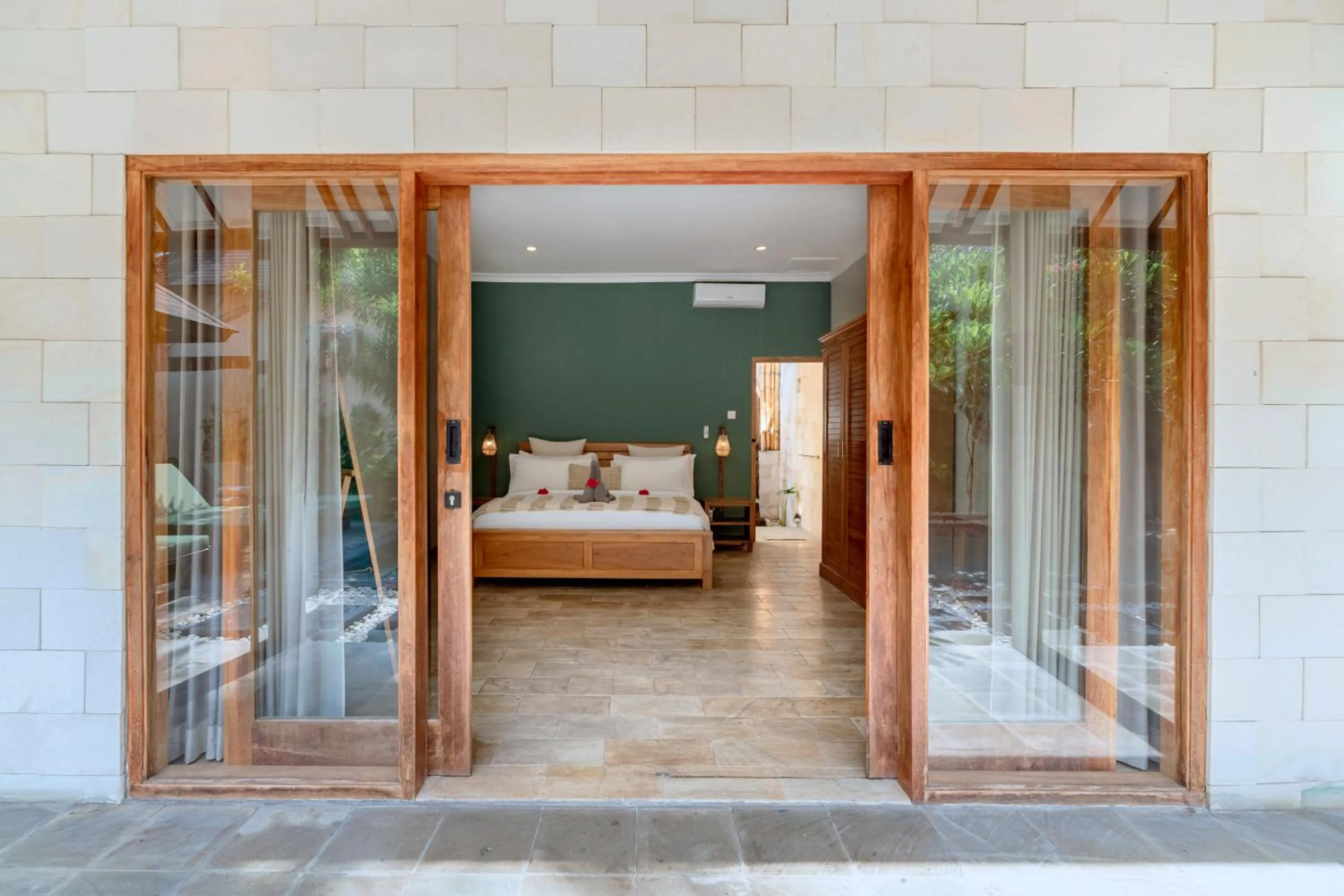 Bedroom, Bed in Kelapa Villas