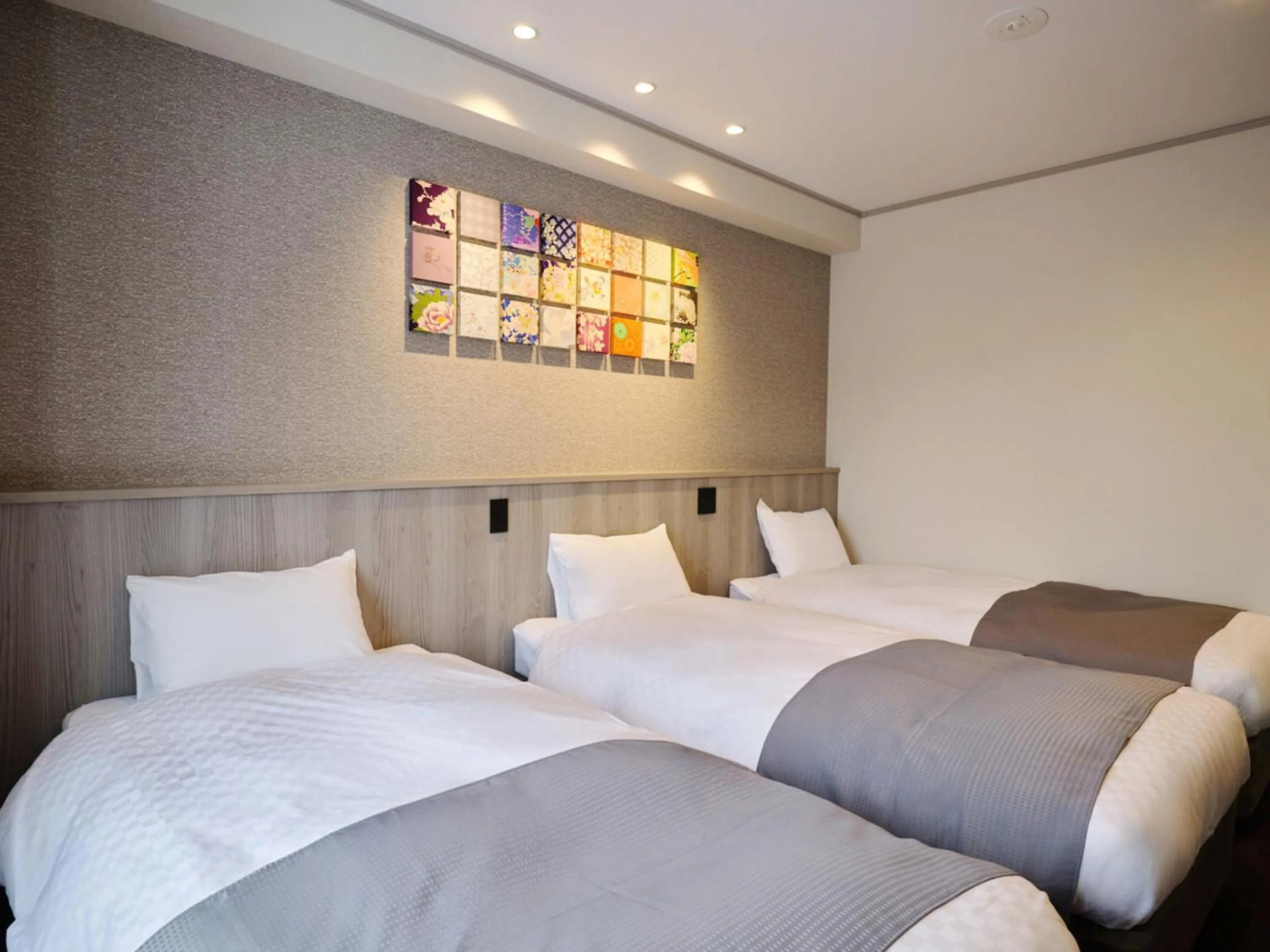 Bed in Hotel Abest Happo Aldea