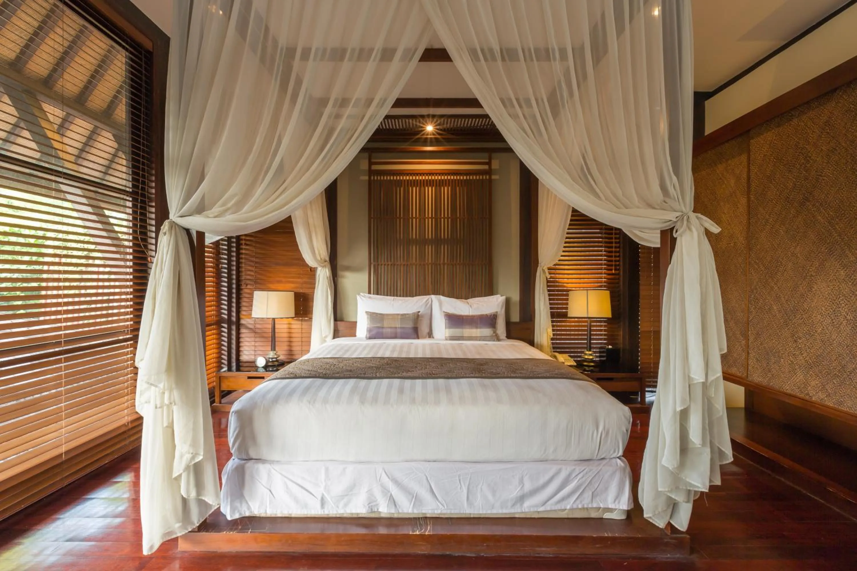 Bed in Villa Air Bali Boutique Resort and Spa