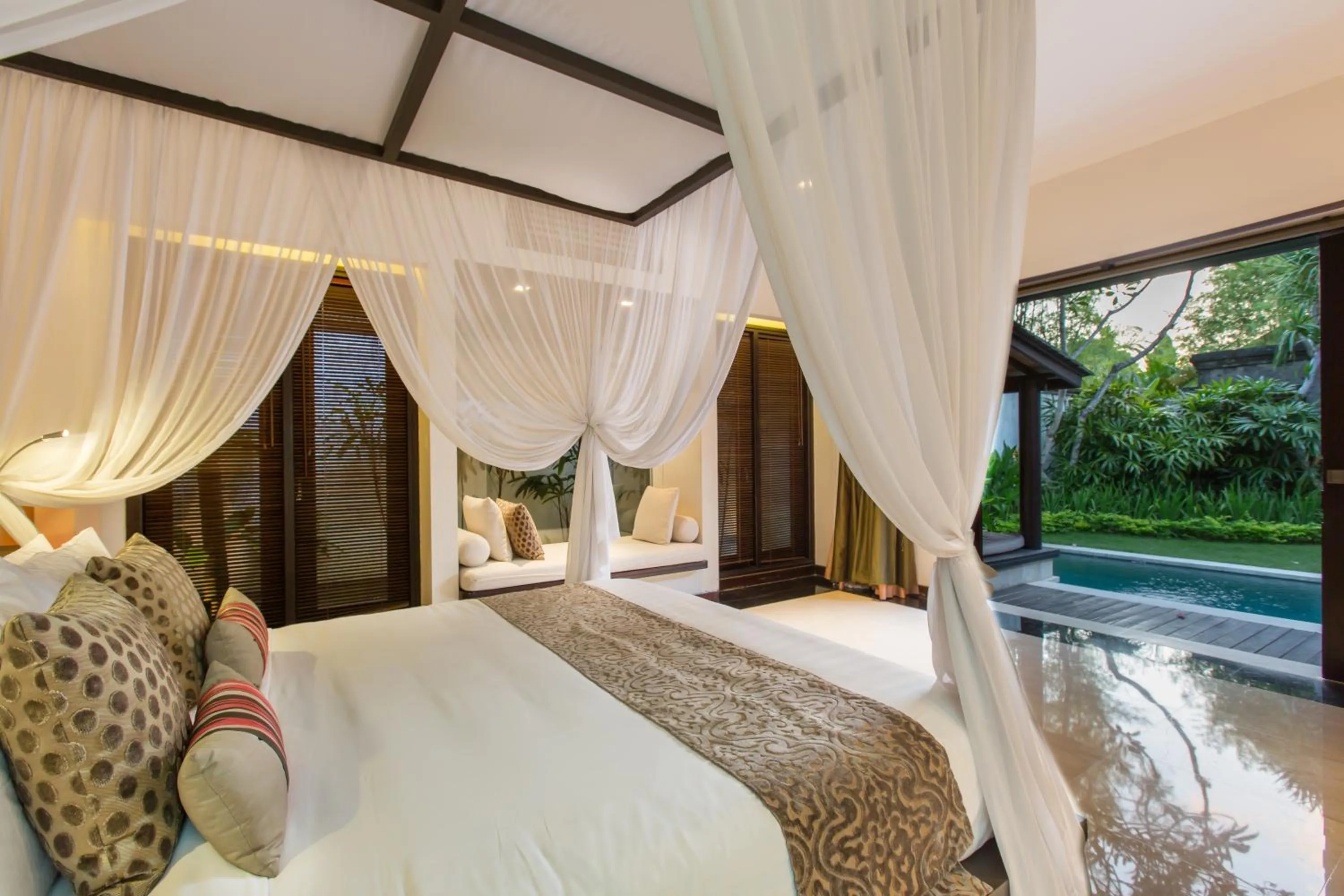 Garden view, Bed in Villa Air Bali Boutique Resort and Spa