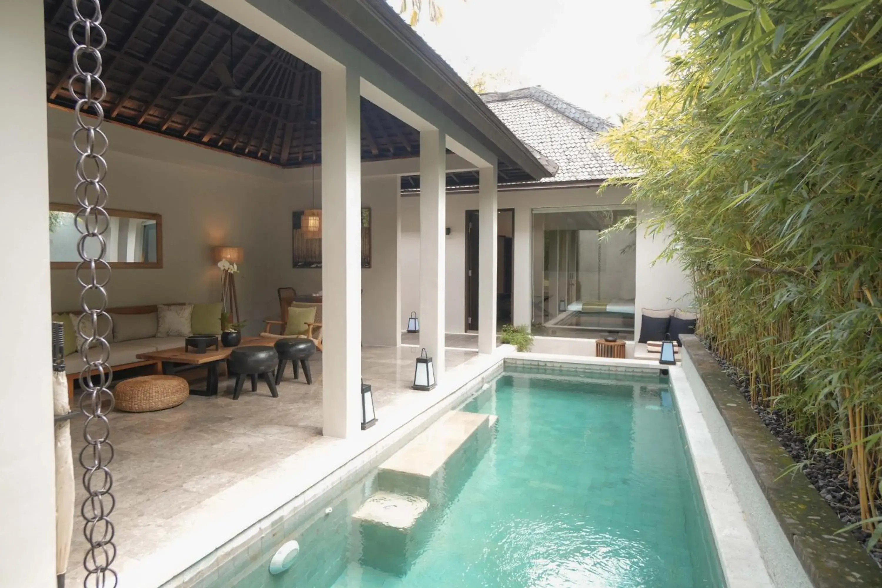 Bamboo One-Bedroom Villa with Private Pool in Villa Air Bali Boutique Resort and Spa Bamboo One-Bedroom Villa with Private Pool in Villa Air Bali Boutique Resort and Spa