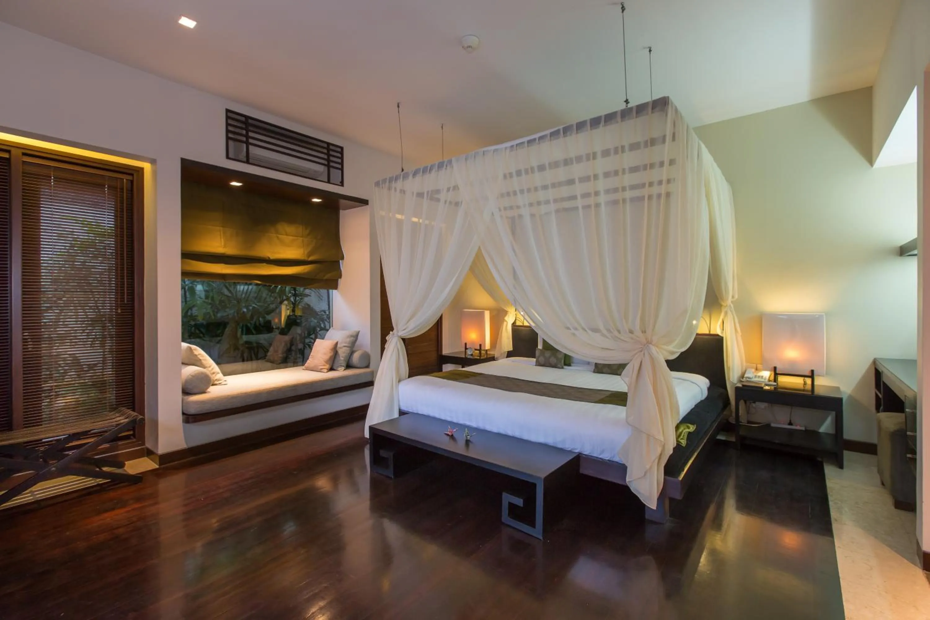 Bed in Villa Air Bali Boutique Resort and Spa