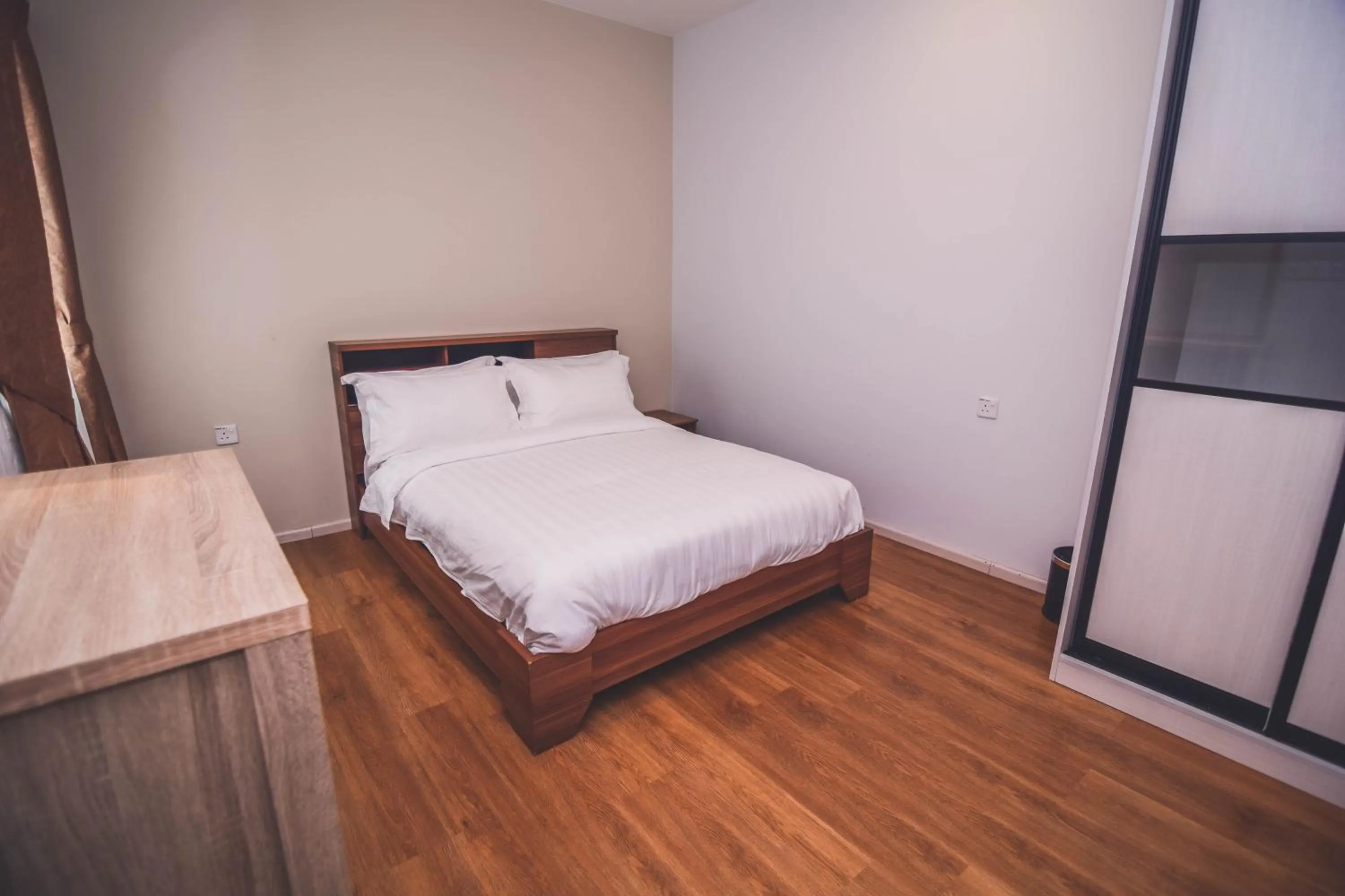 Bed in Aman Hills Hotel