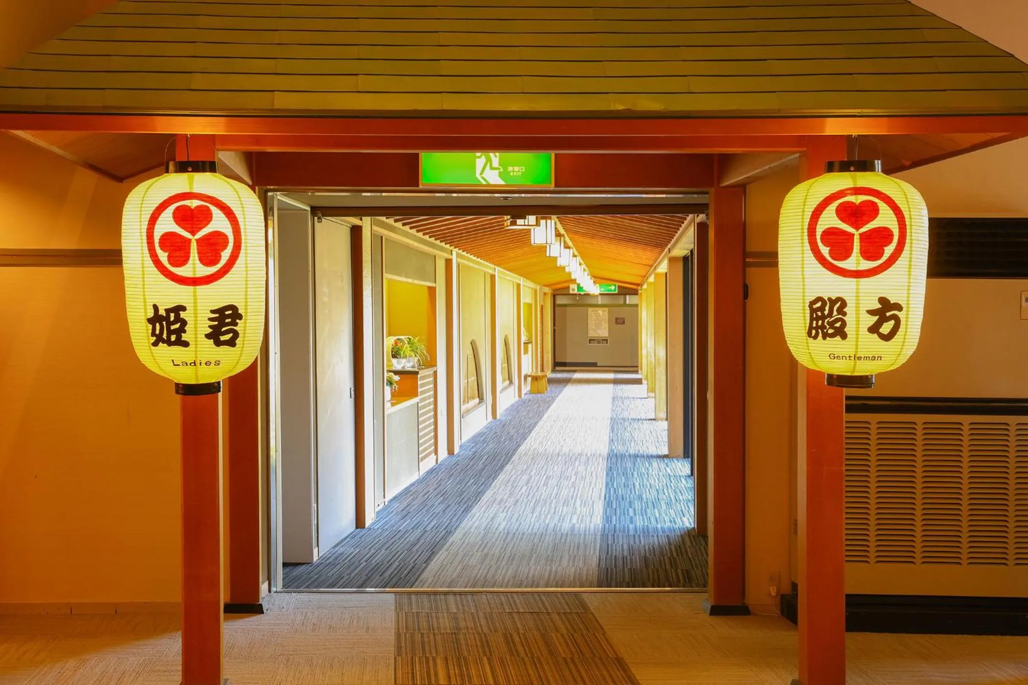 Area and facilities in Ooedo Onsen Monogatari Nagayama