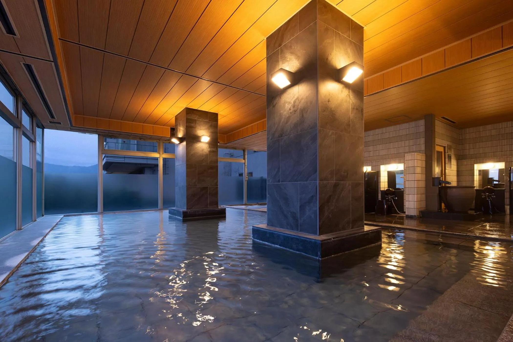 Public Bath in Ooedo Onsen Monogatari Premium Ito Hotel New Okabe