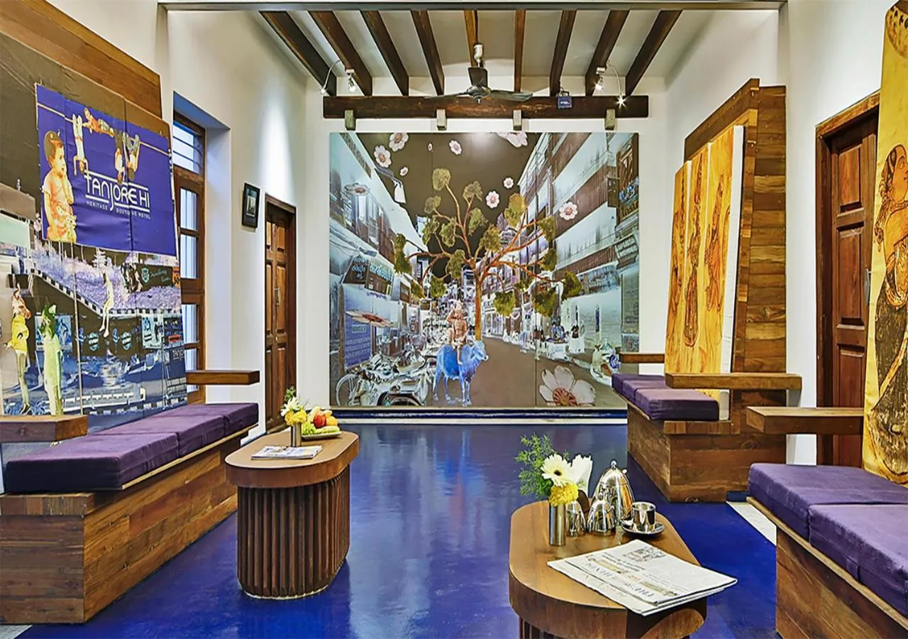 Lobby or reception in Tanjore Hi Hotel