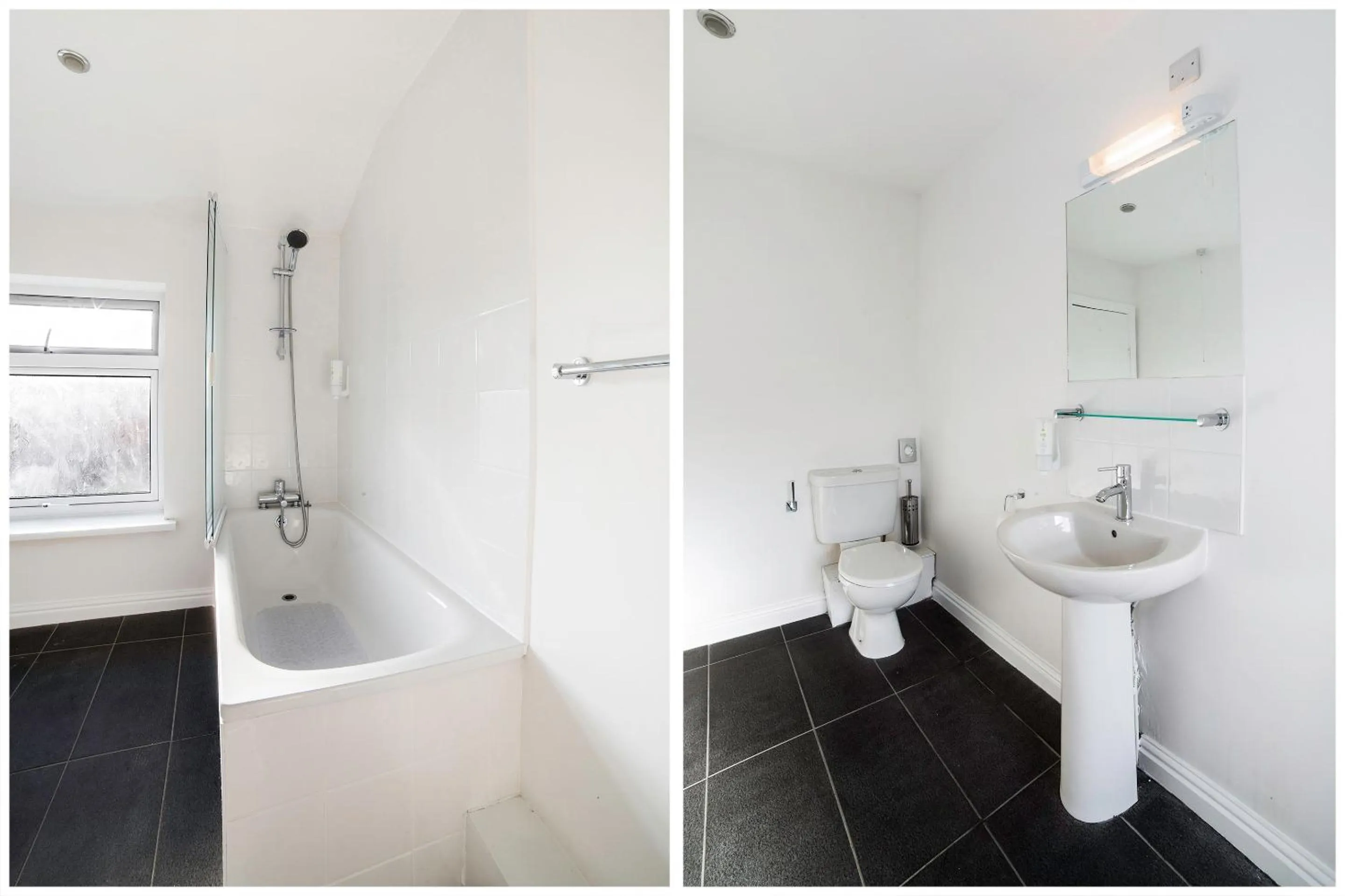 Bathroom in The Connaught Hotel Wolverhampton