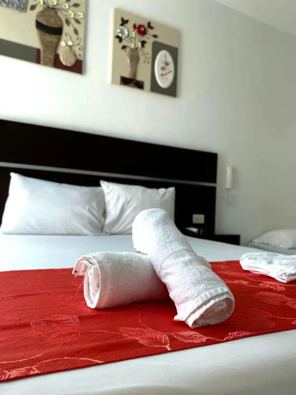 Bed in Hotel Suite Royal