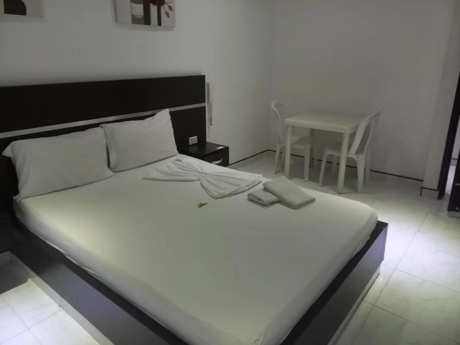 Bed in Hotel Suite Royal