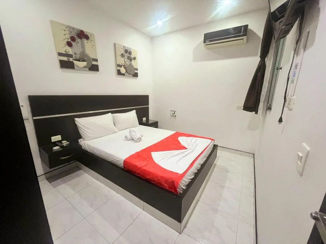 Bed in Hotel Suite Royal