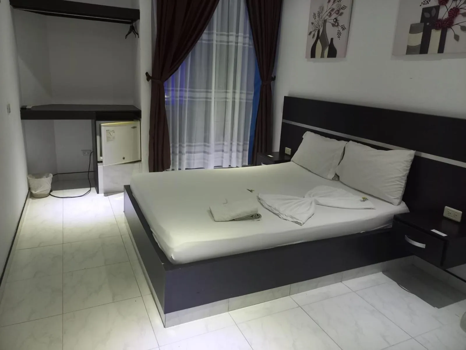 Bed in Hotel Suite Royal