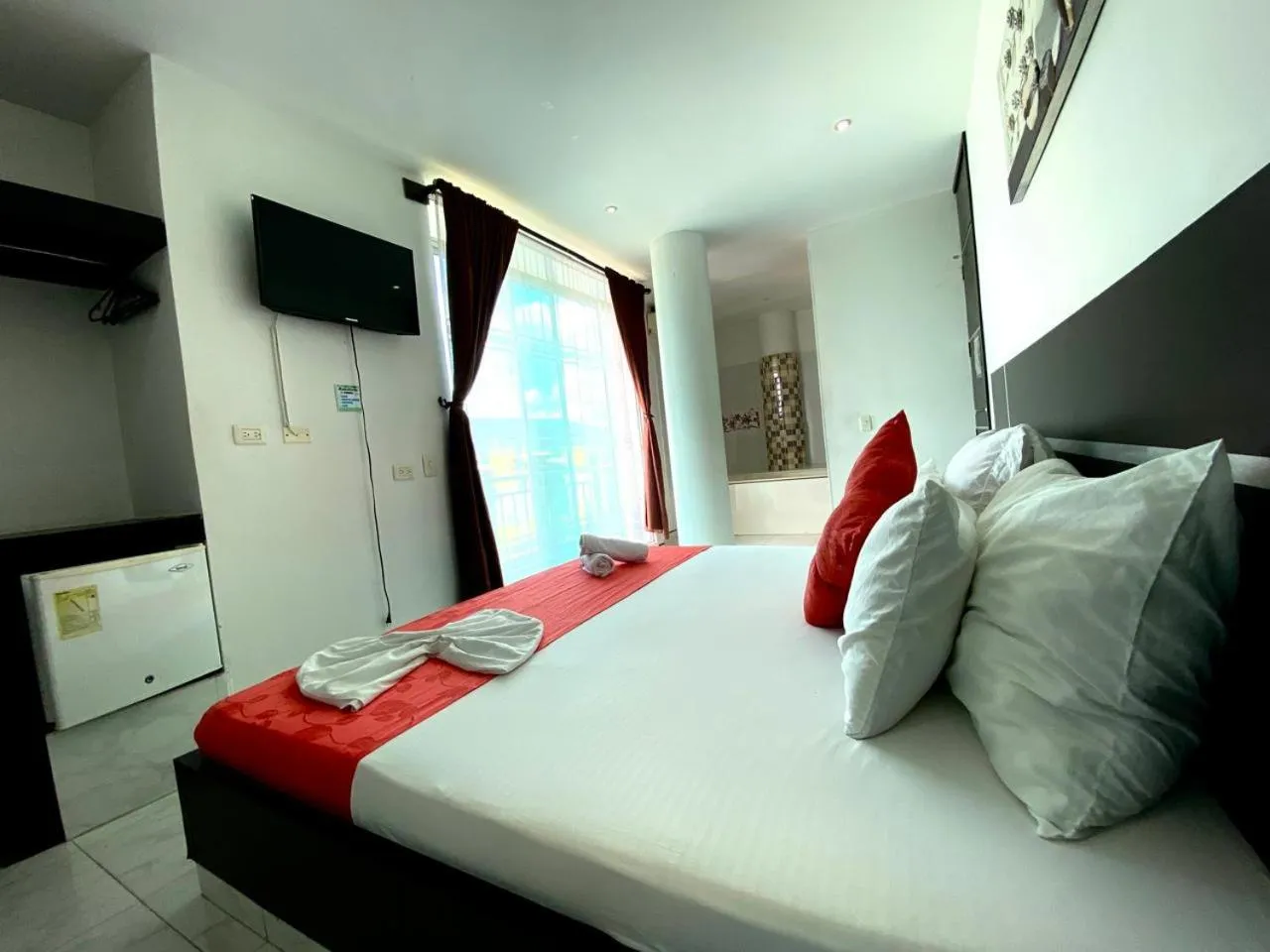 Bed in Hotel Suite Royal