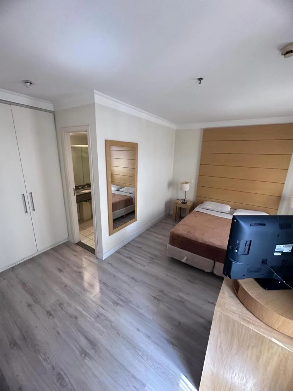 Bed in Charmoso Flat em frente ao Aeroporto de Congonhas