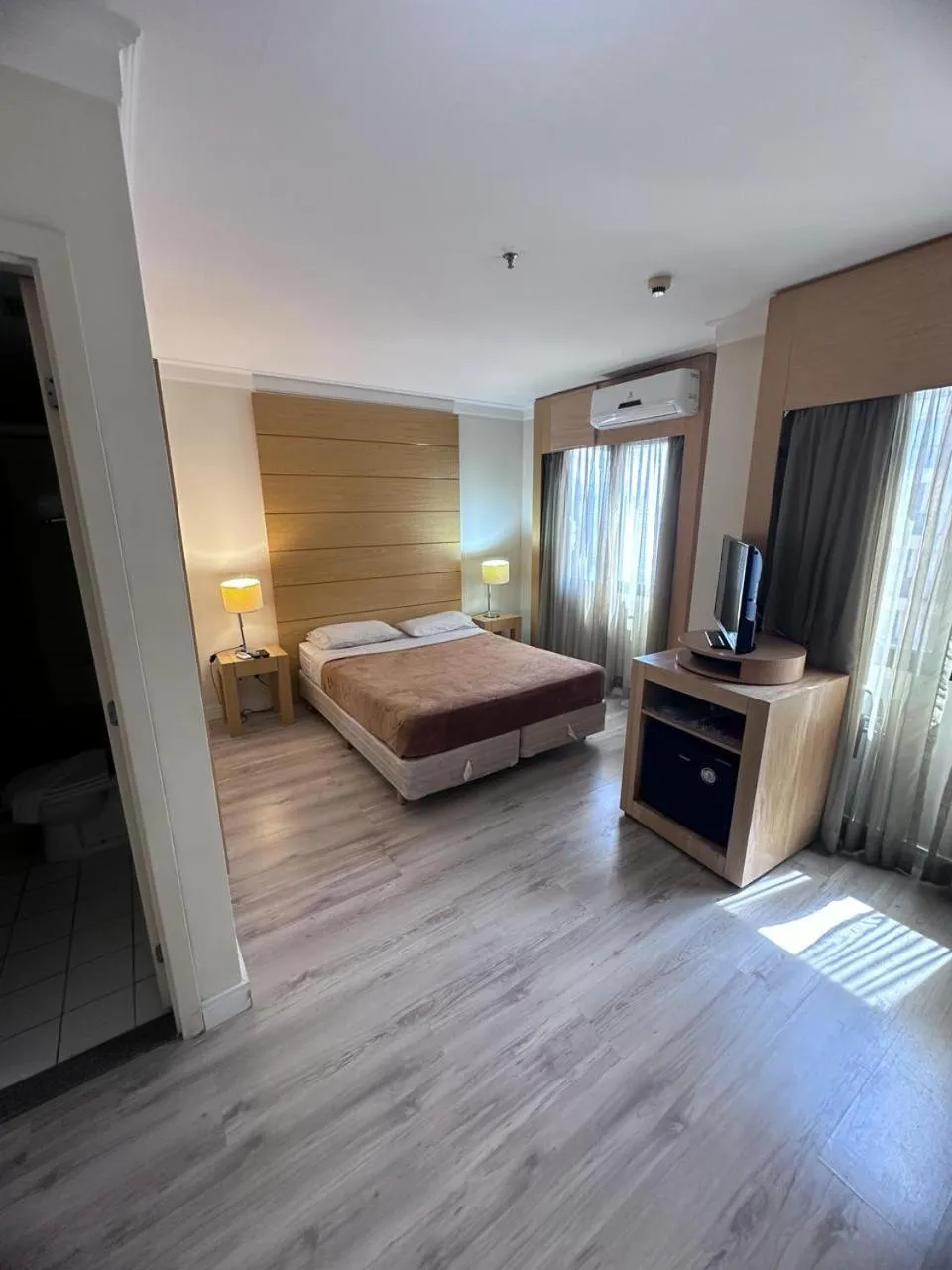 Bed in Charmoso Flat em frente ao Aeroporto de Congonhas