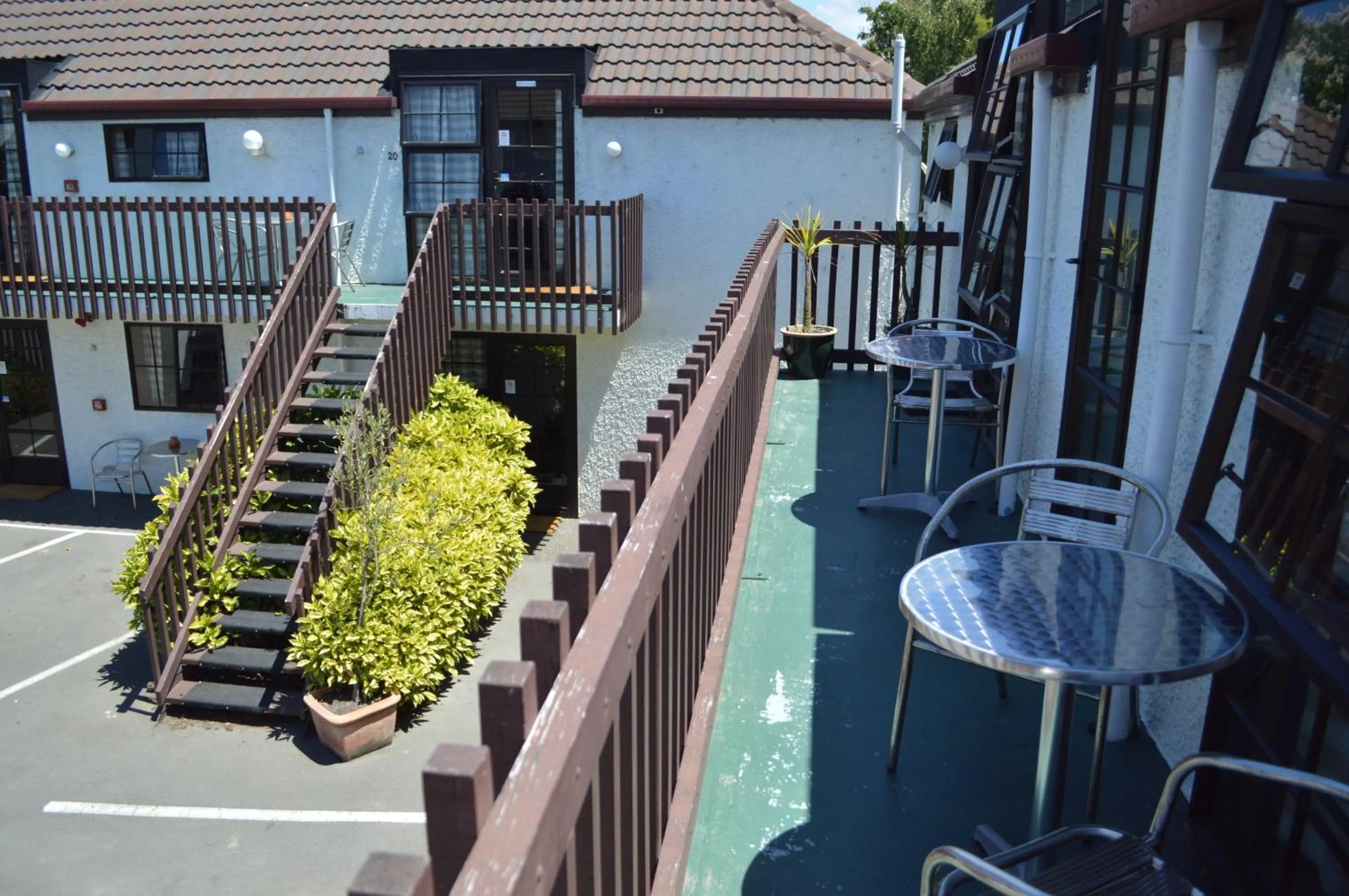 Balcony/Terrace in Southern Comfort Motel