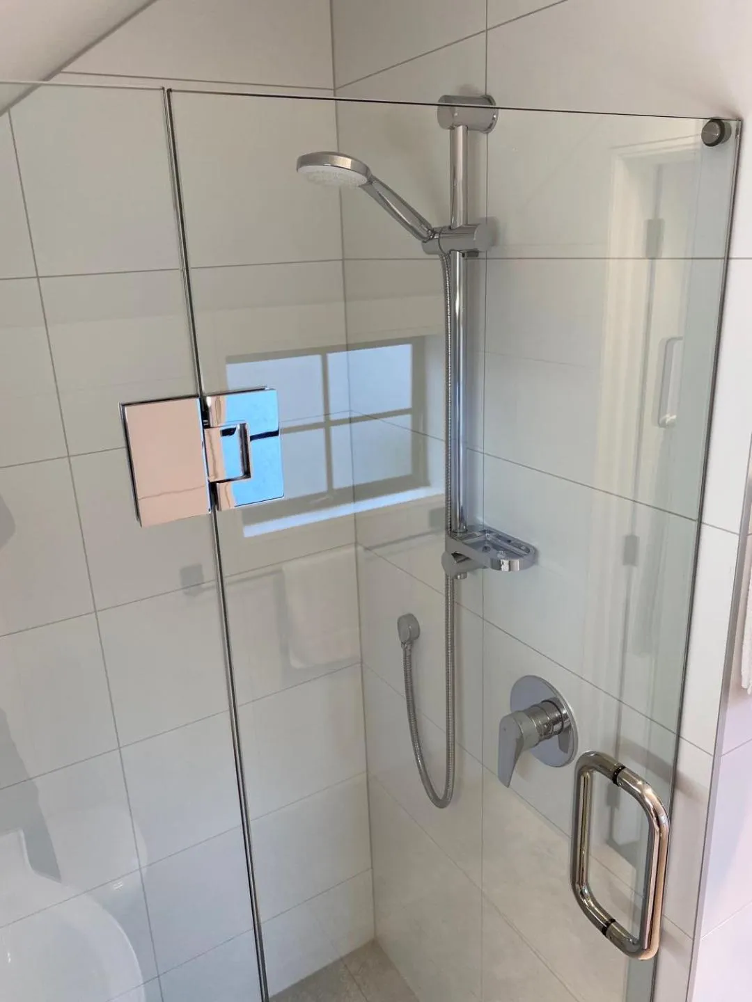 Shower in Southern Comfort Motel