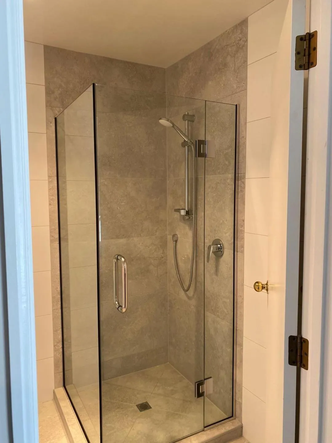 Shower in Southern Comfort Motel