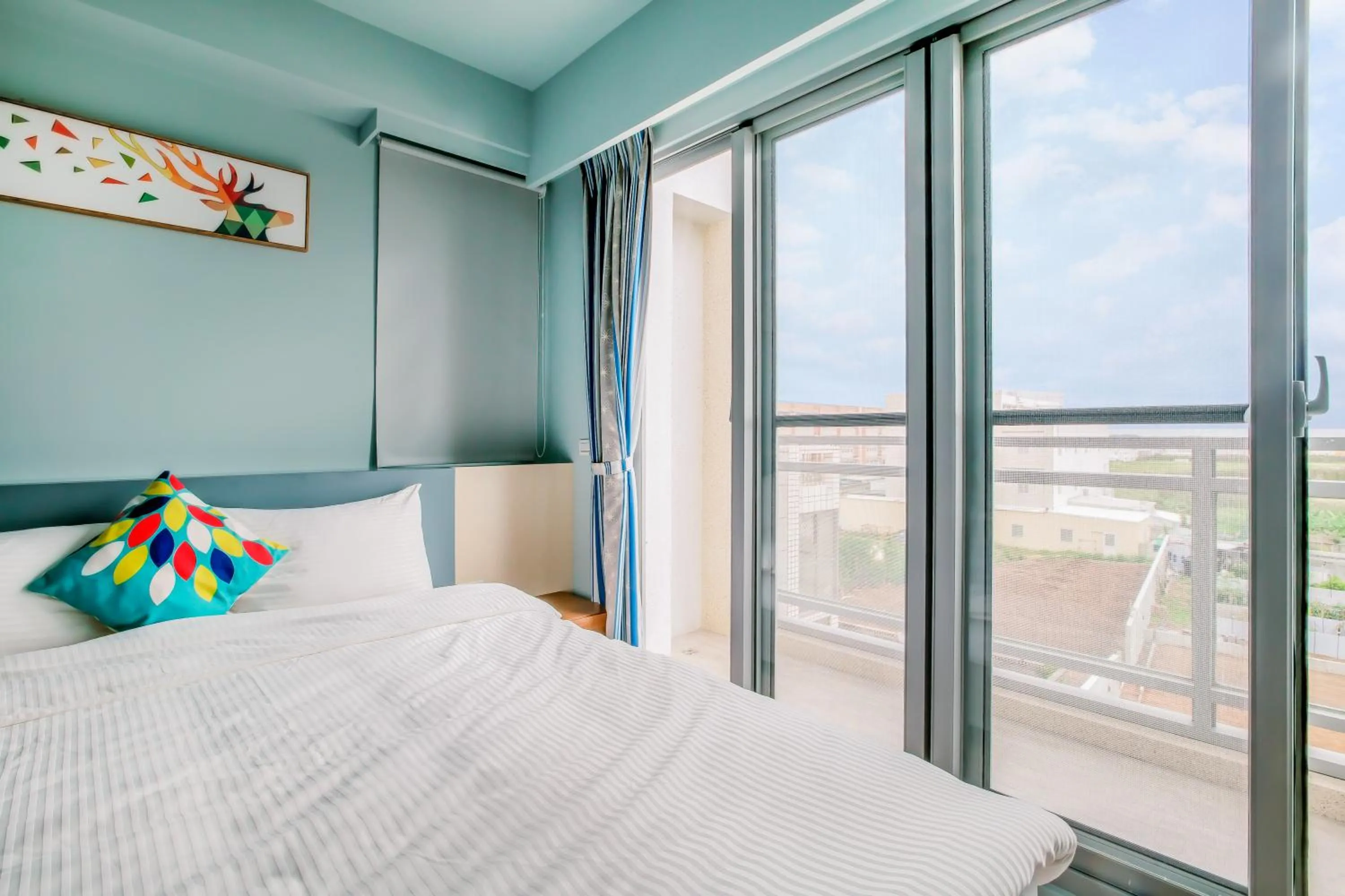 Decorative detail, Bed in Party of the Ocean B&B