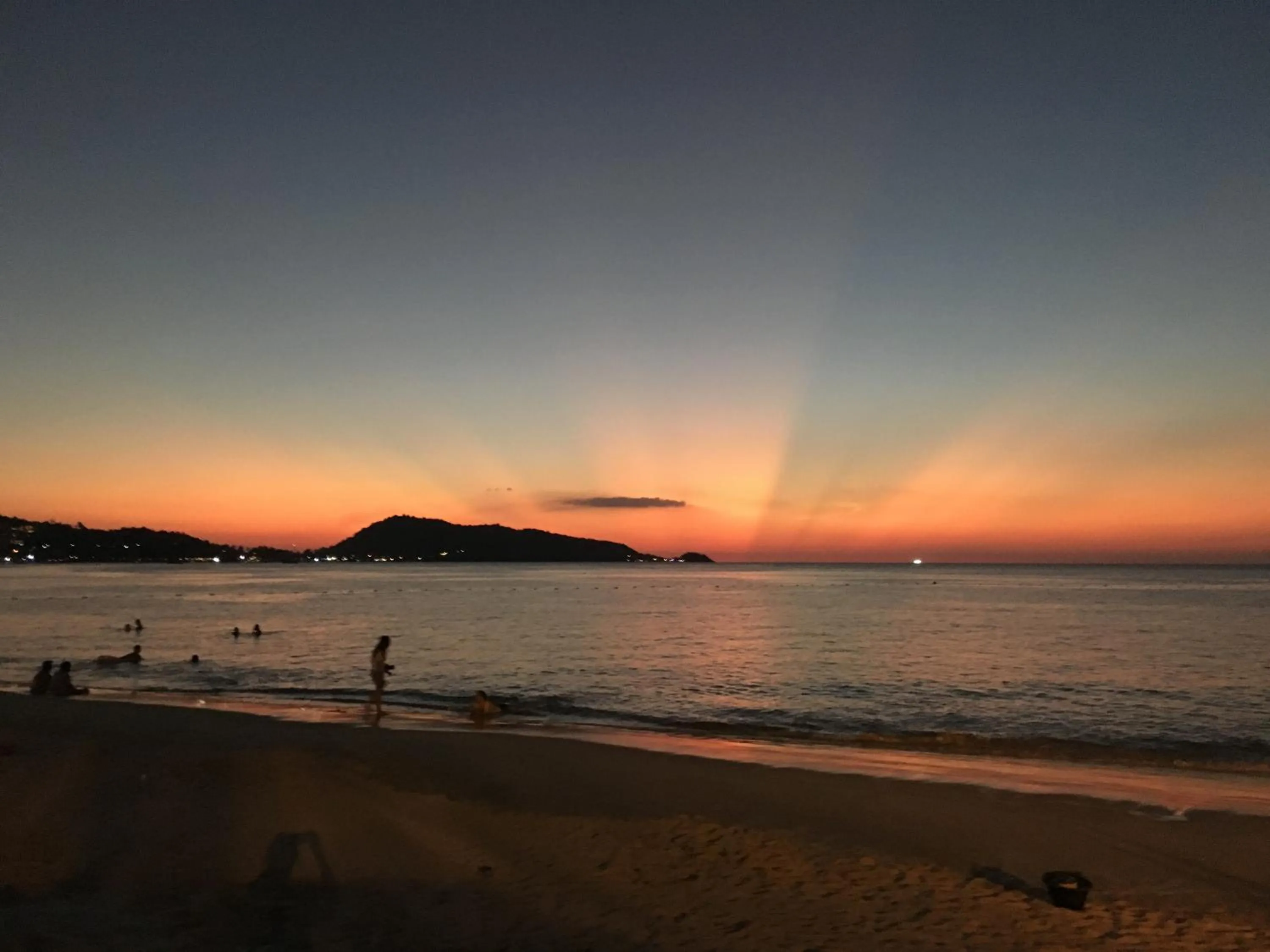 Beach in Baan Andaman Sea Surf