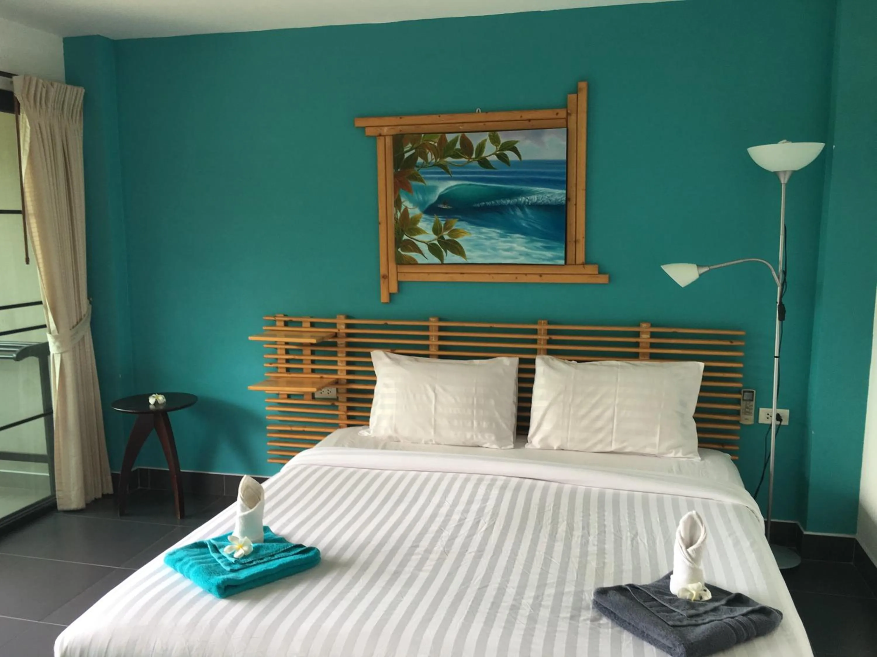 Bedroom, Bed in Baan Andaman Sea Surf