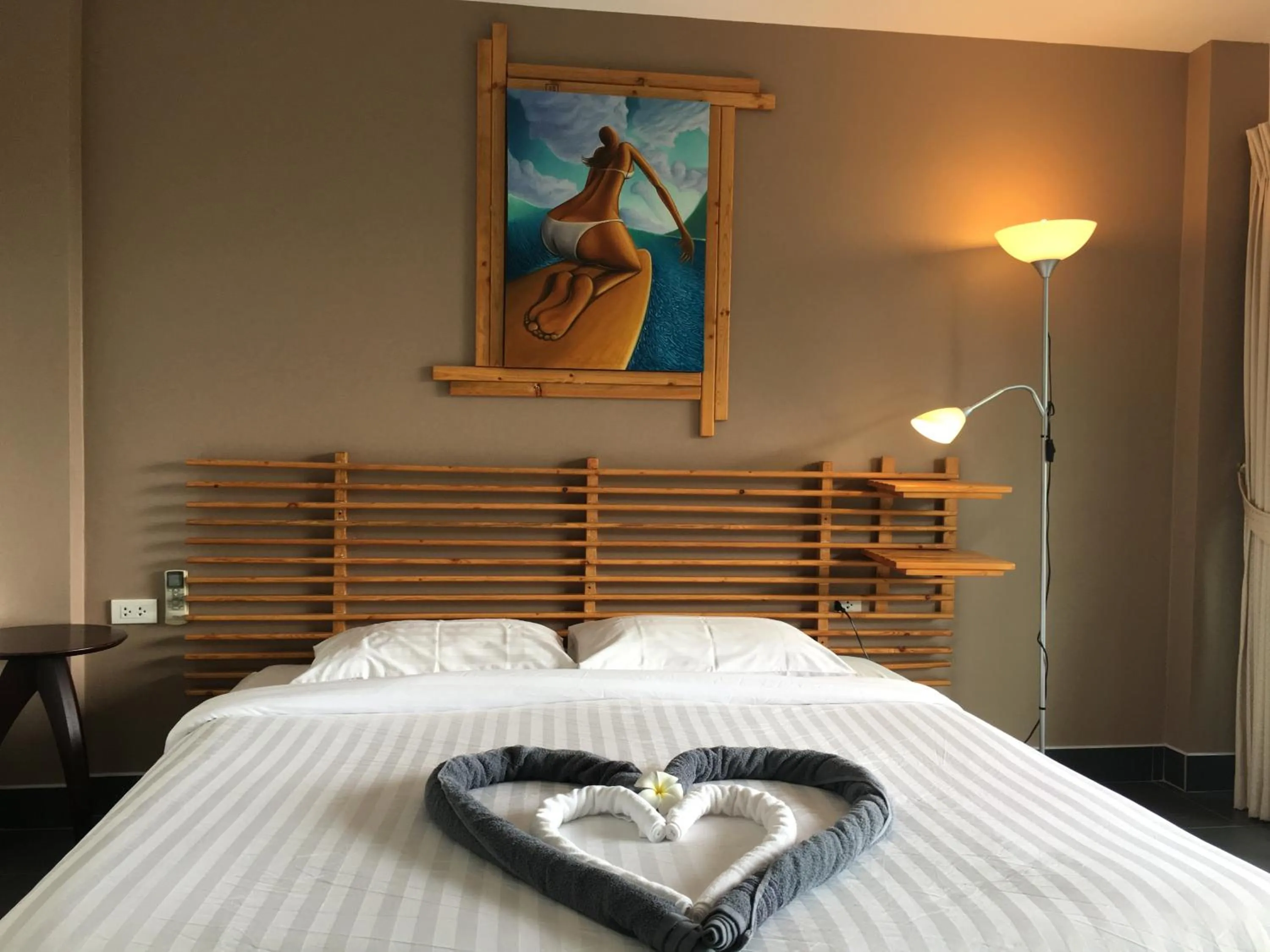 Bedroom, Bed in Baan Andaman Sea Surf