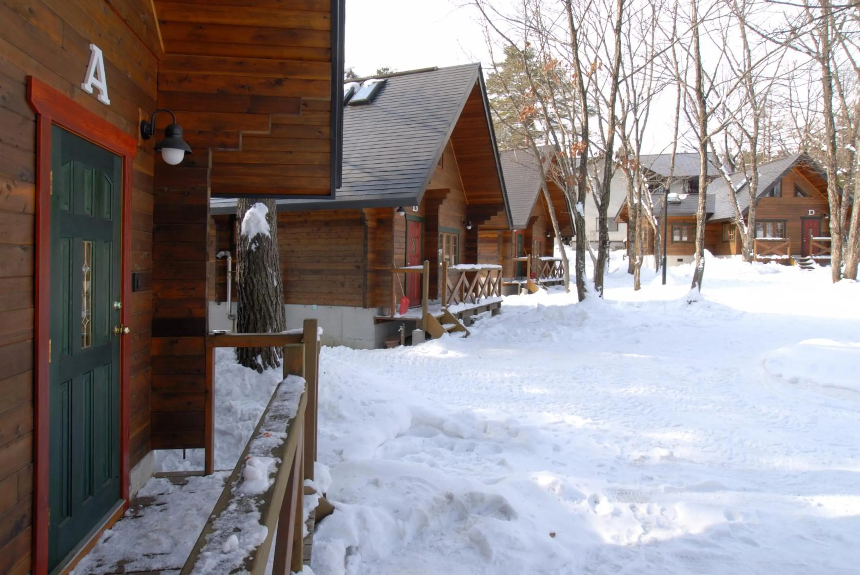 Property building in Hakuba Brownie Cottages