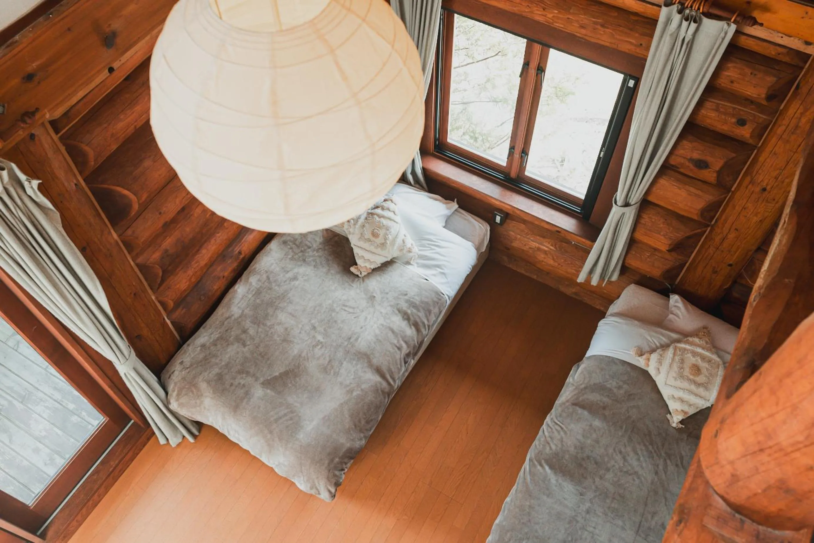 Photo of the whole room, Bed in Hakuba Brownie Cottages