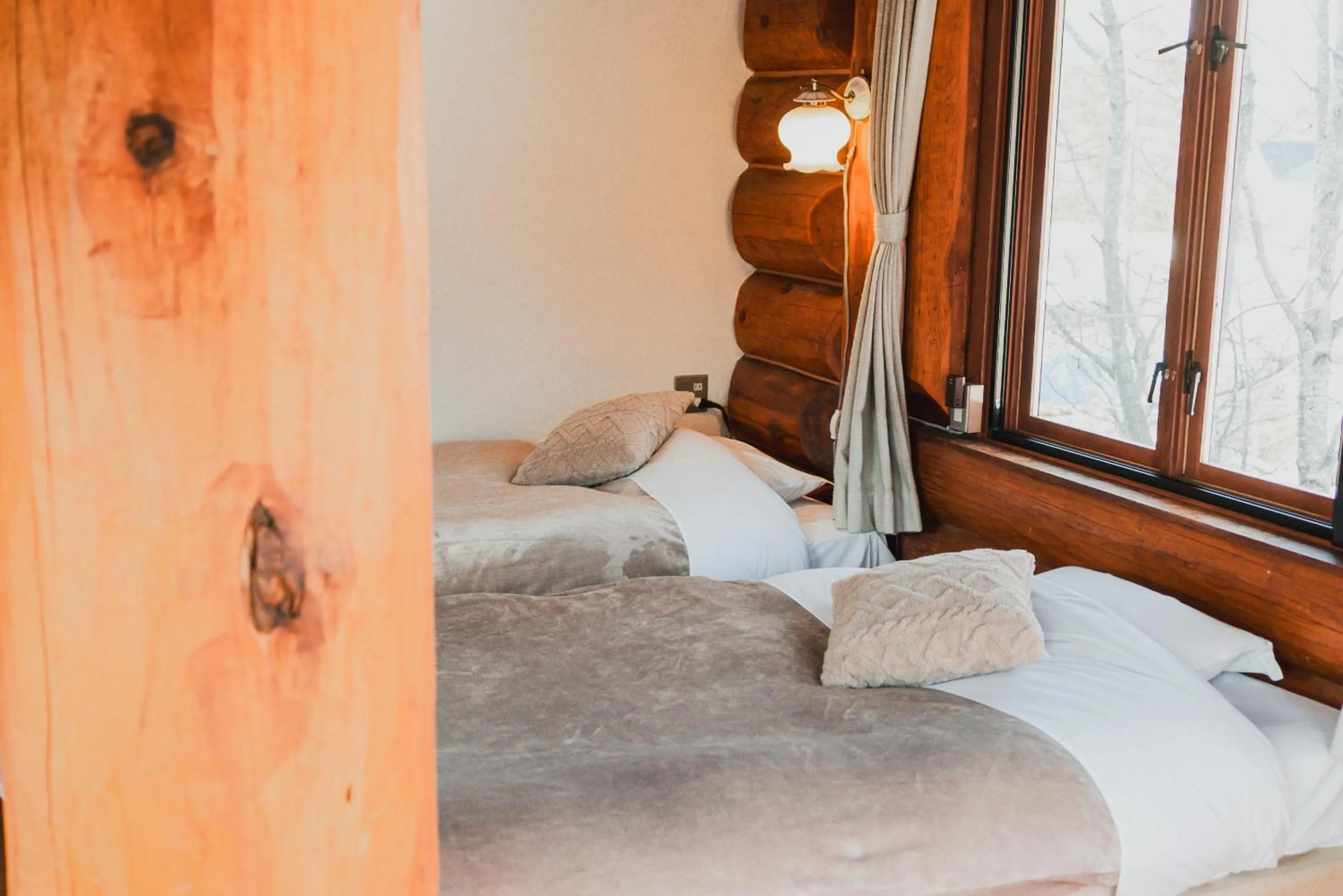 Photo of the whole room, Bed in Hakuba Brownie Cottages