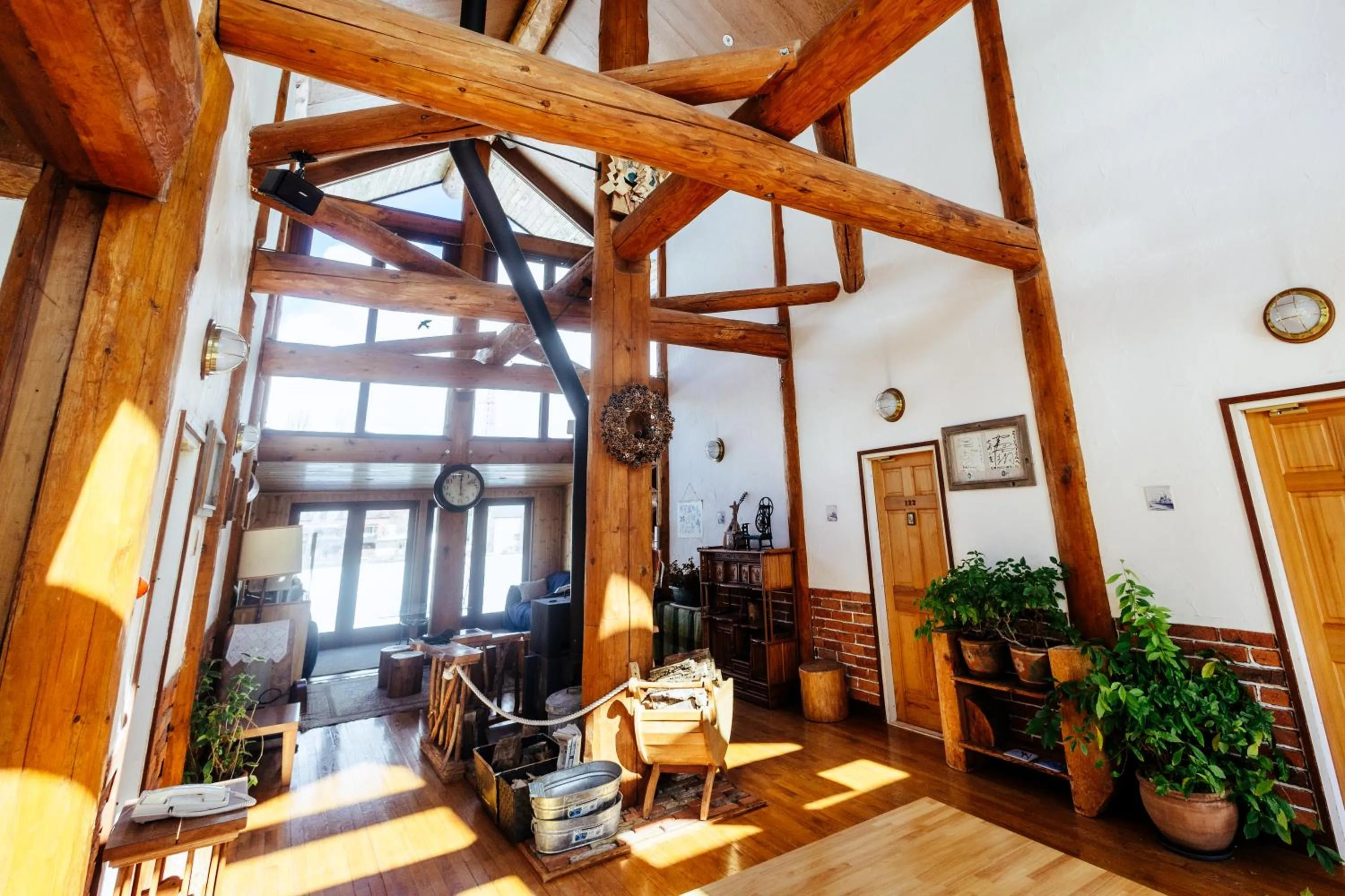 Living room in Hakuba Brownie Cottages